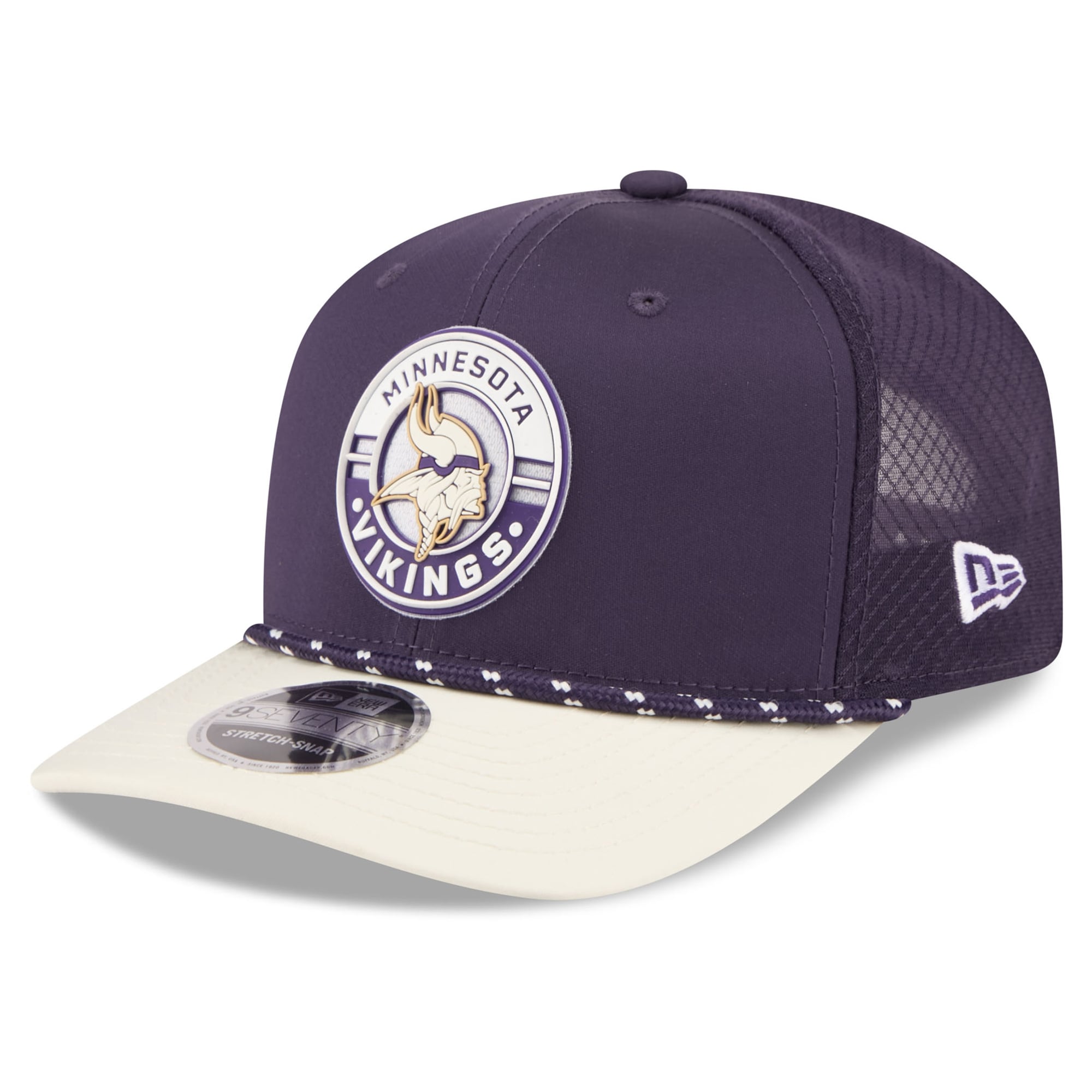 Men's New Era Purple Minnesota Vikings 2026 Rivalries Collection 9SEVENTY Adjustable Hat