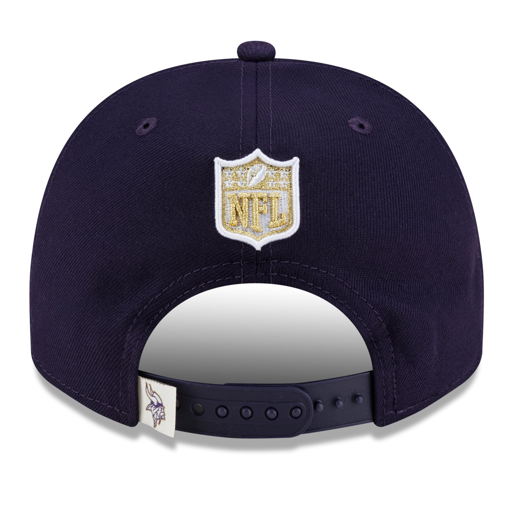 Casquette snapback New Era violette Minnesota Vikings 2026 Rivalries Collection Fan Pack A-Frame 9FIFTY pour homme