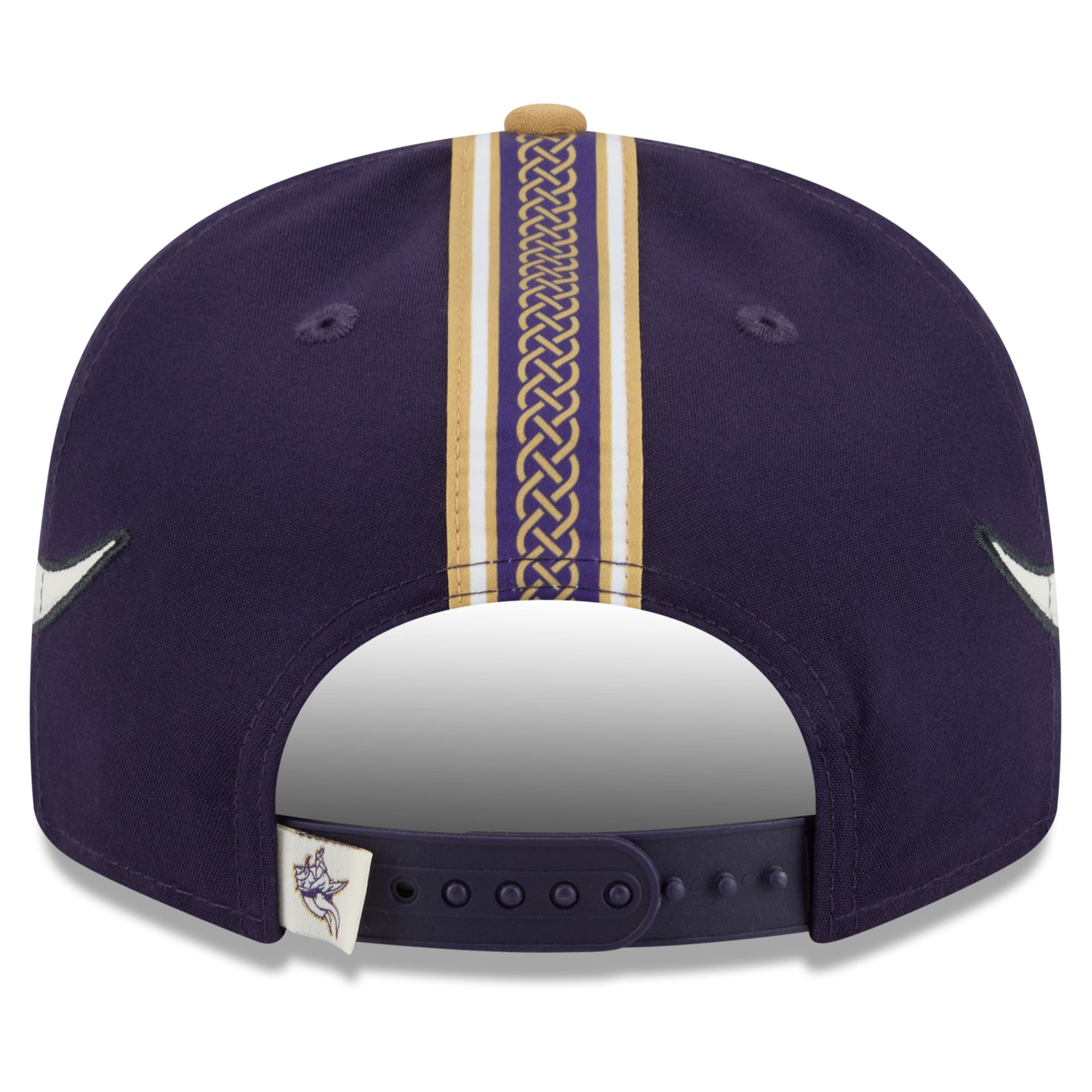 Men's New Era Purple Minnesota Vikings 2026 Rivalries Collection Fan Pack Helmet 9FIFTY Snapback Hat
