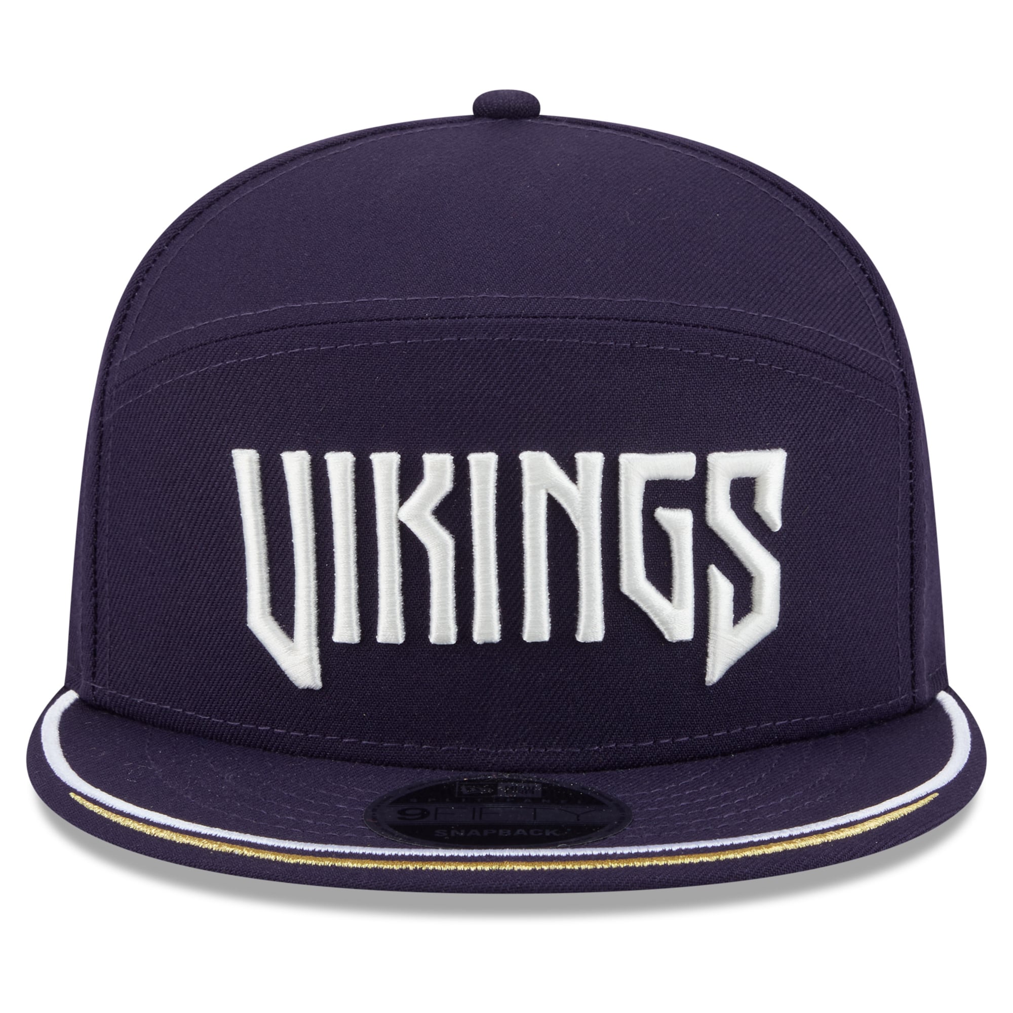Men's New Era Purple Minnesota Vikings 2026 Rivalries Collection Split Panel 9FIFTY Snapback Hat