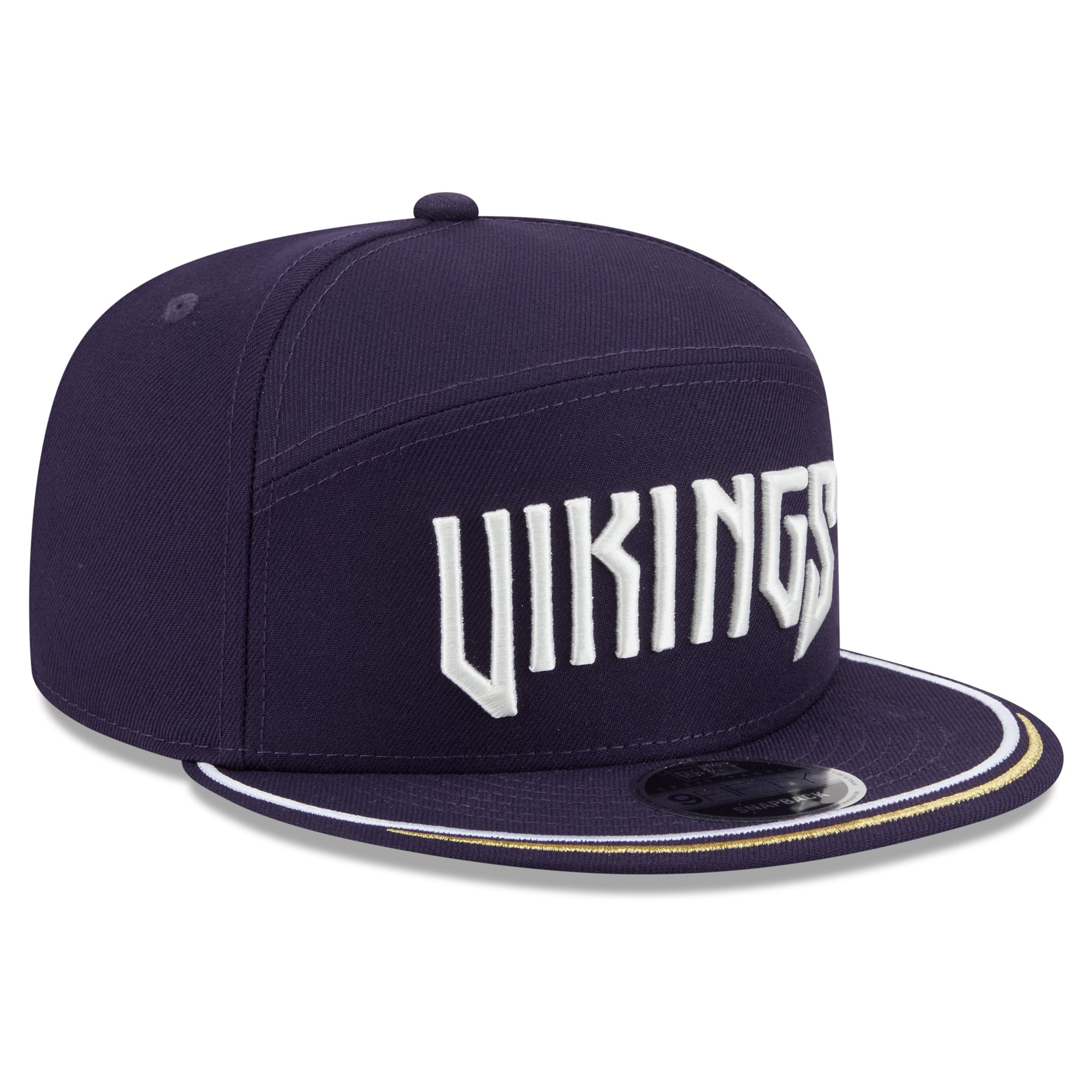 Men's New Era Purple Minnesota Vikings 2026 Rivalries Collection Split Panel 9FIFTY Snapback Hat