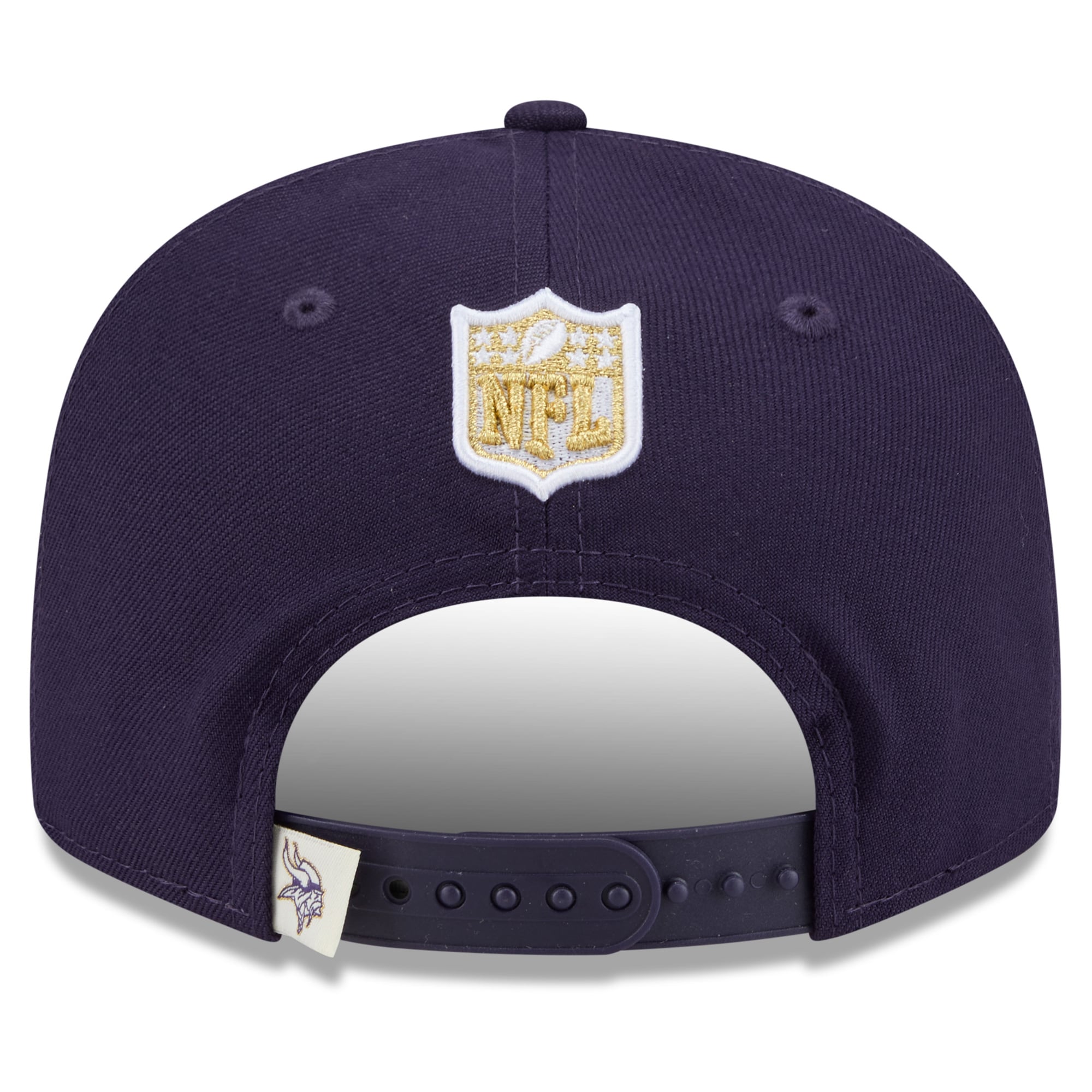 Men's New Era Purple Minnesota Vikings 2026 Rivalries Collection Split Panel 9FIFTY Snapback Hat
