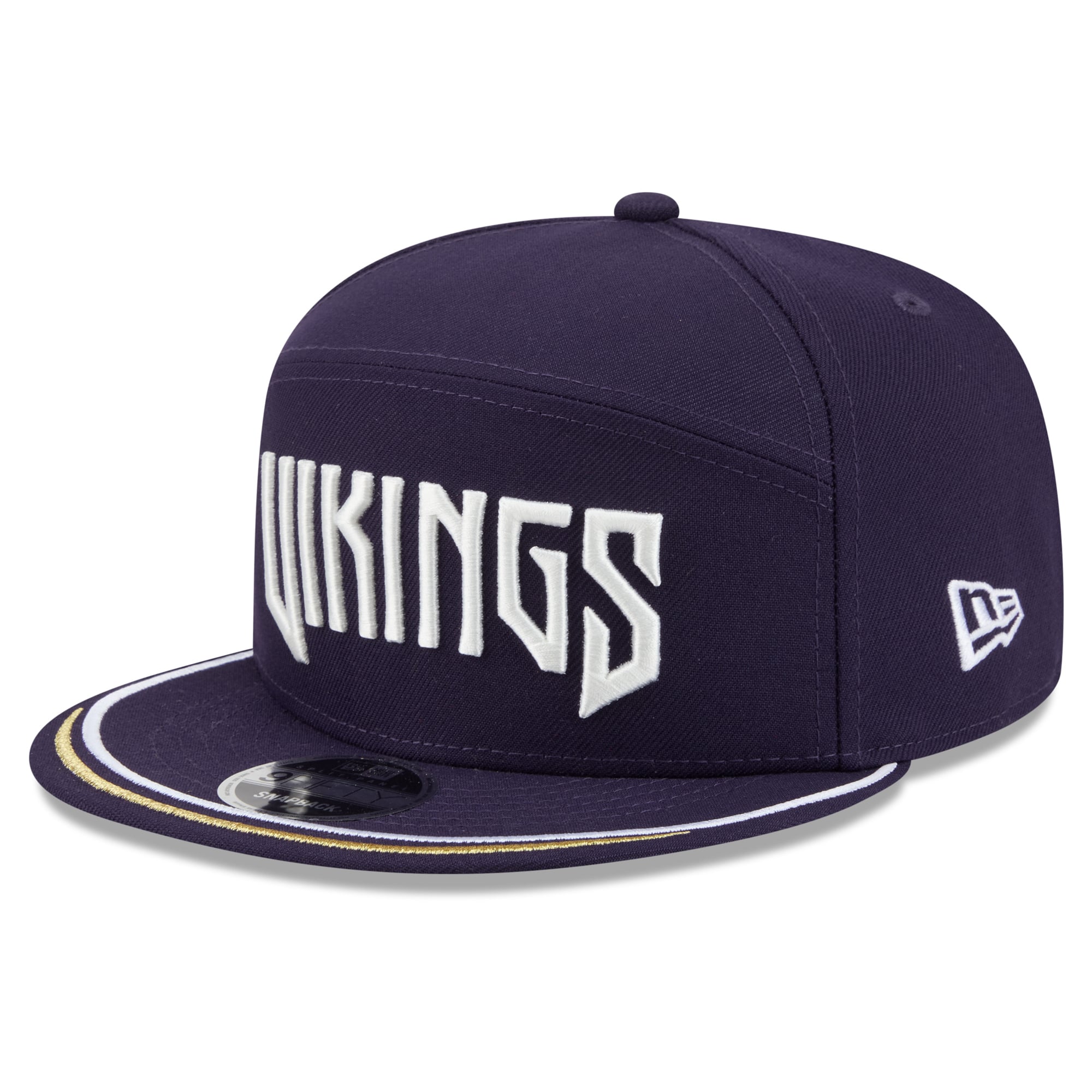 Men's New Era Purple Minnesota Vikings 2026 Rivalries Collection Split Panel 9FIFTY Snapback Hat