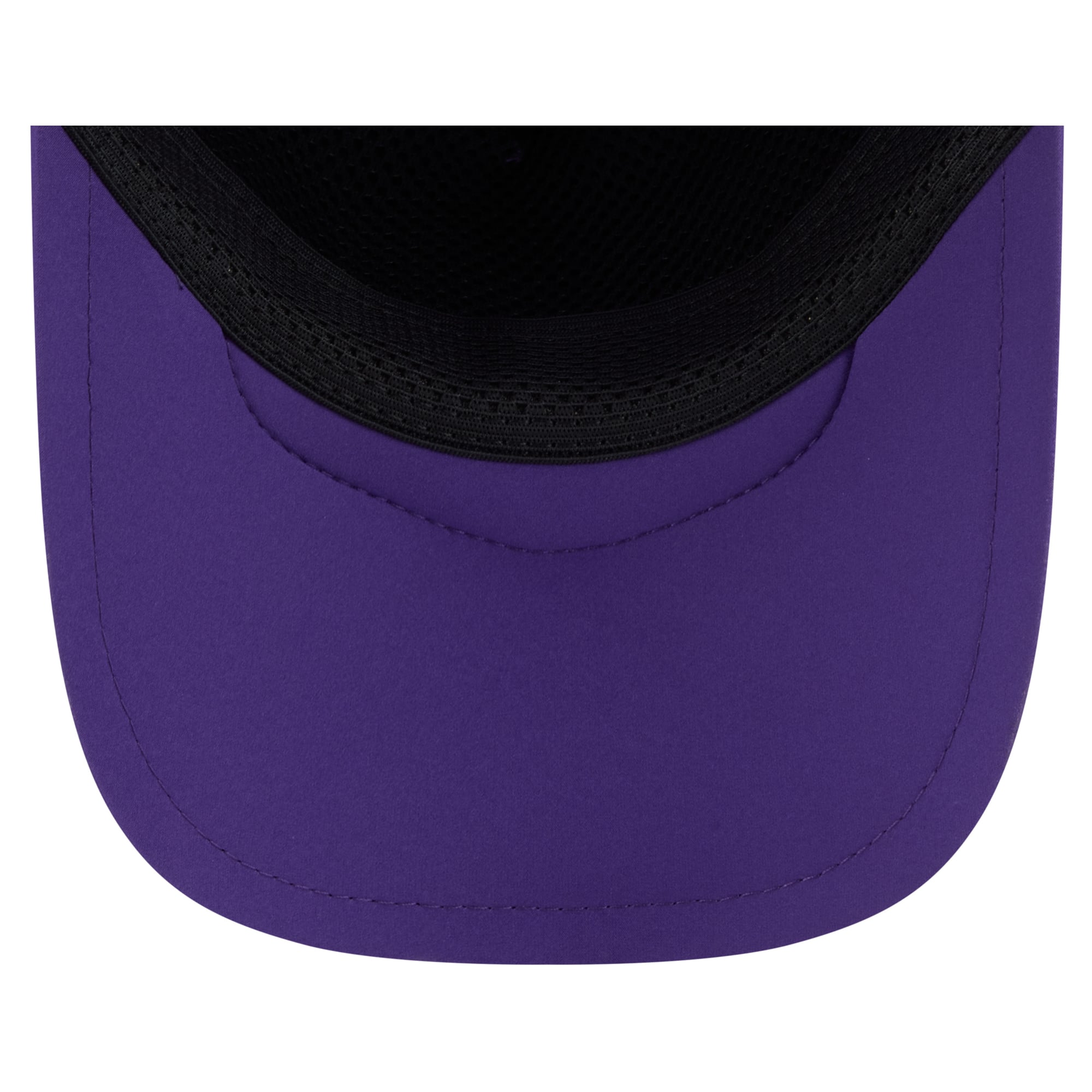 Men's New Era Purple Minnesota Vikings 2026 Sideline Apex 9FORTY Adjustable Trucker Hat