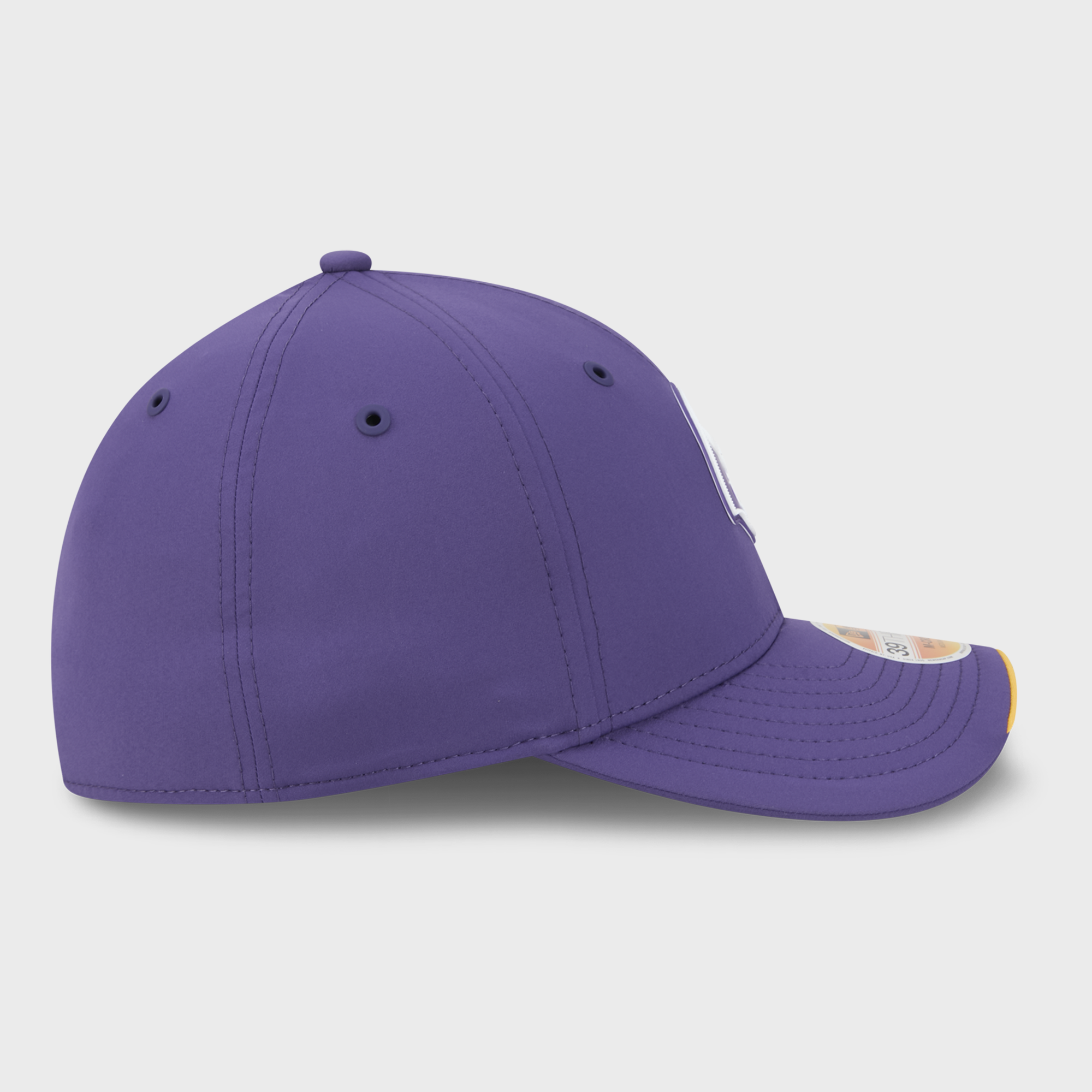 Casquette New Era violette Minnesota Vikings 2026 Sideline Throwback 39THIRTY M-Crown Flex pour homme