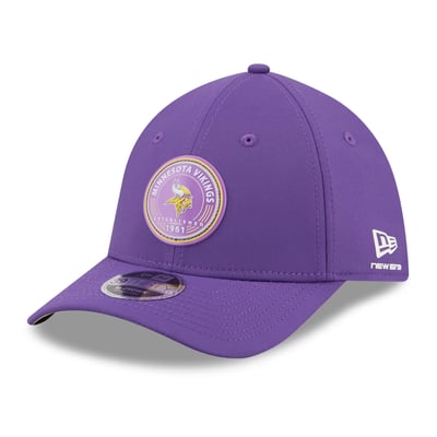 Minnesota Vikings New Era 39THIRTY M-Crown Flex Hat - Purple