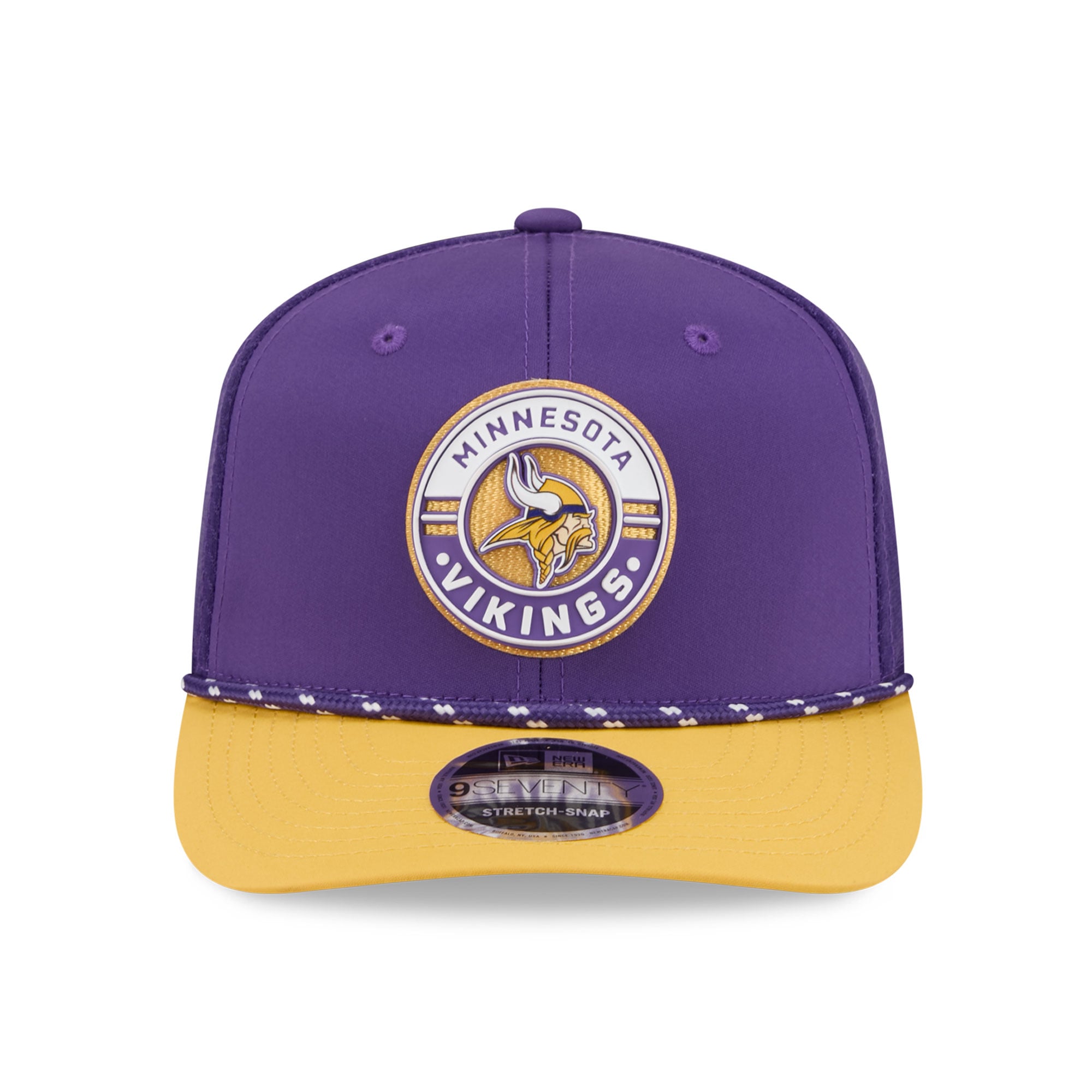 Casquette ajustable New Era violette Minnesota Vikings Game 9SEVENTY pour homme