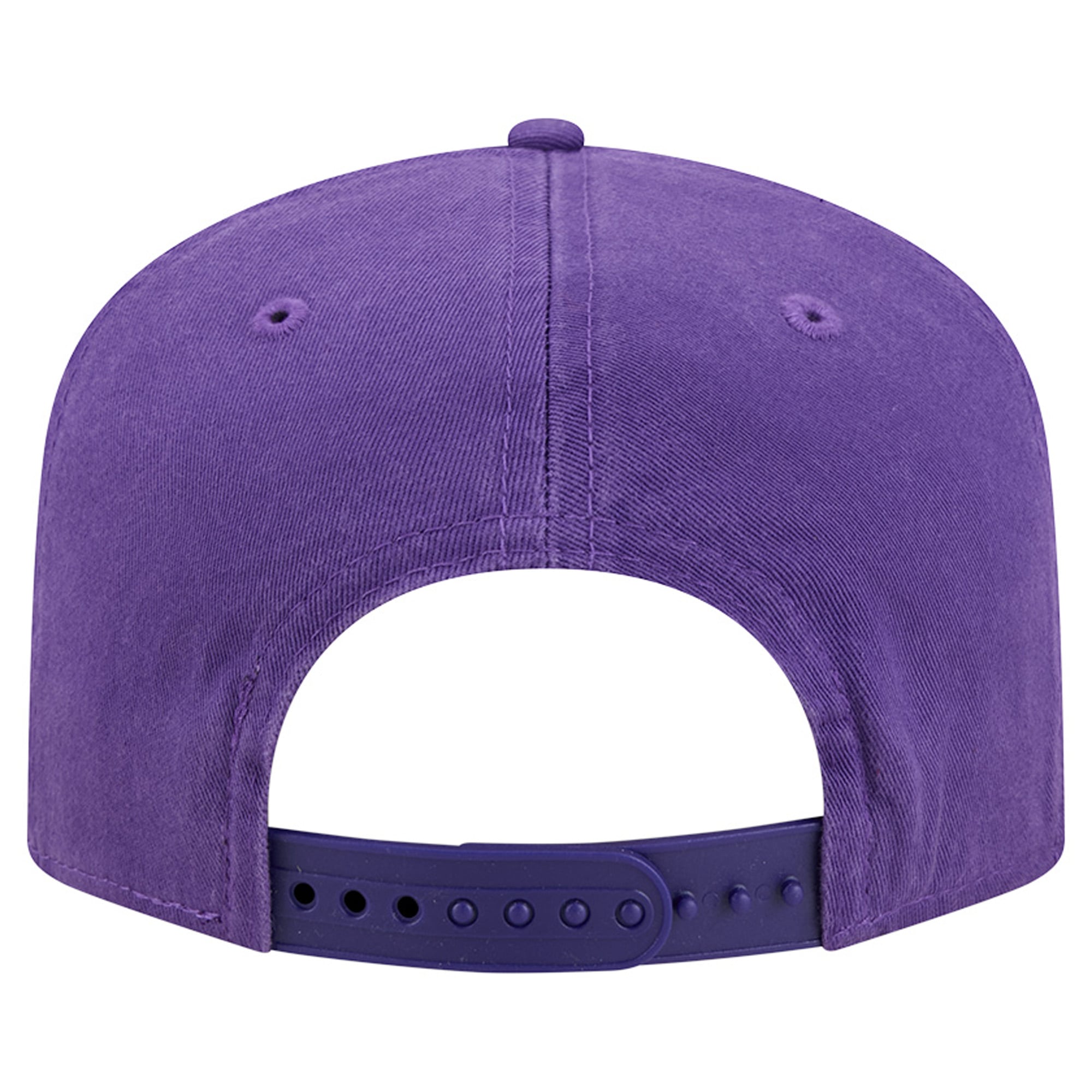 Men's New Era Purple Minnesota Vikings Stacked 19TWENTY Adjustable Hat