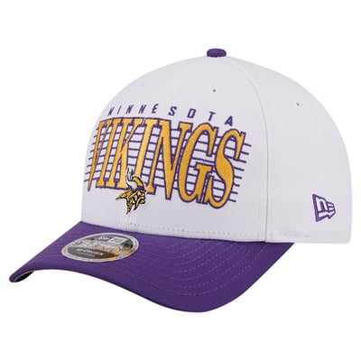 Minnesota Vikings New Era Loyal 9FORTY M-Crown Adjustable Hat - White