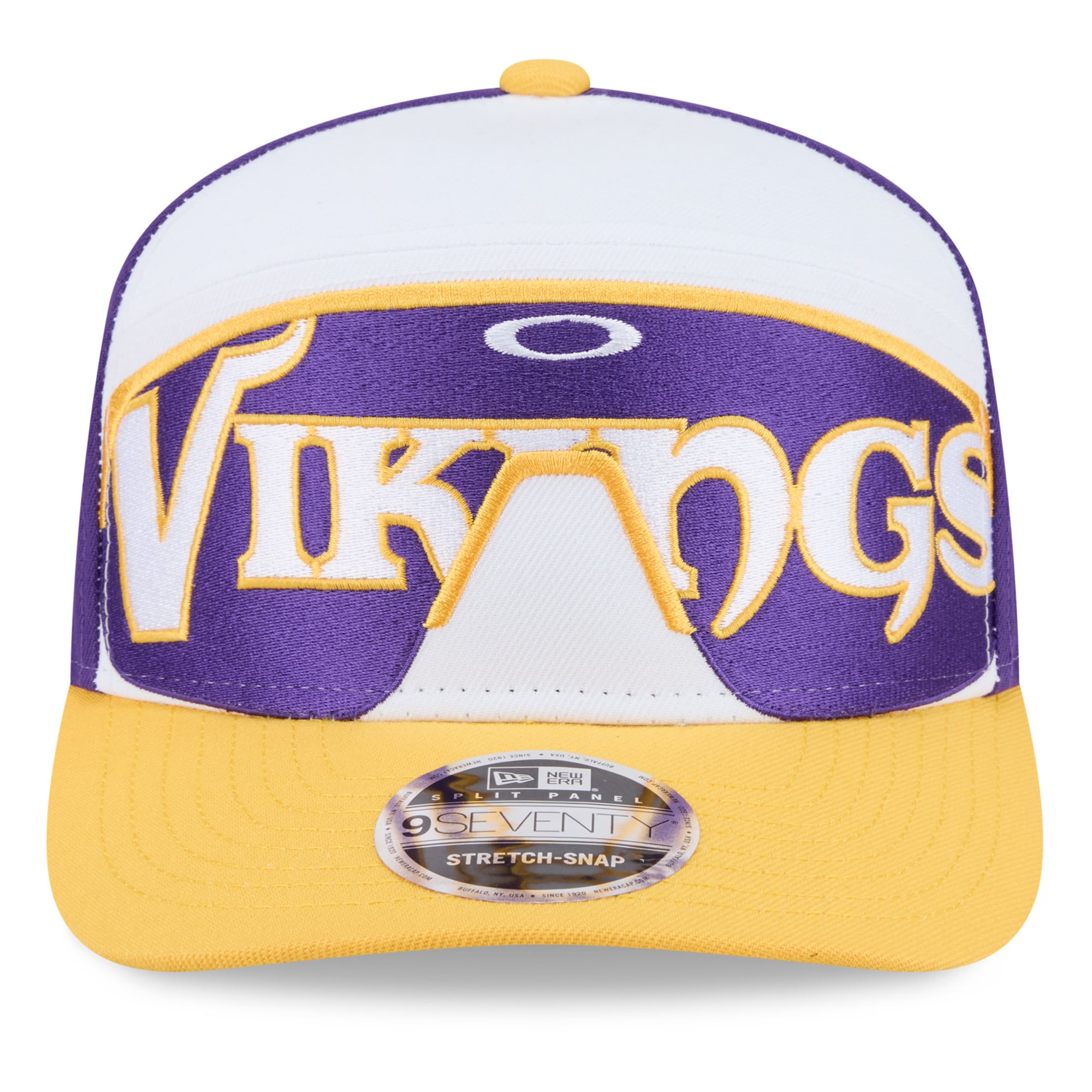 Men's New Era x Oakley  Purple Minnesota Vikings 9SEVENTY Adjustable Hat
