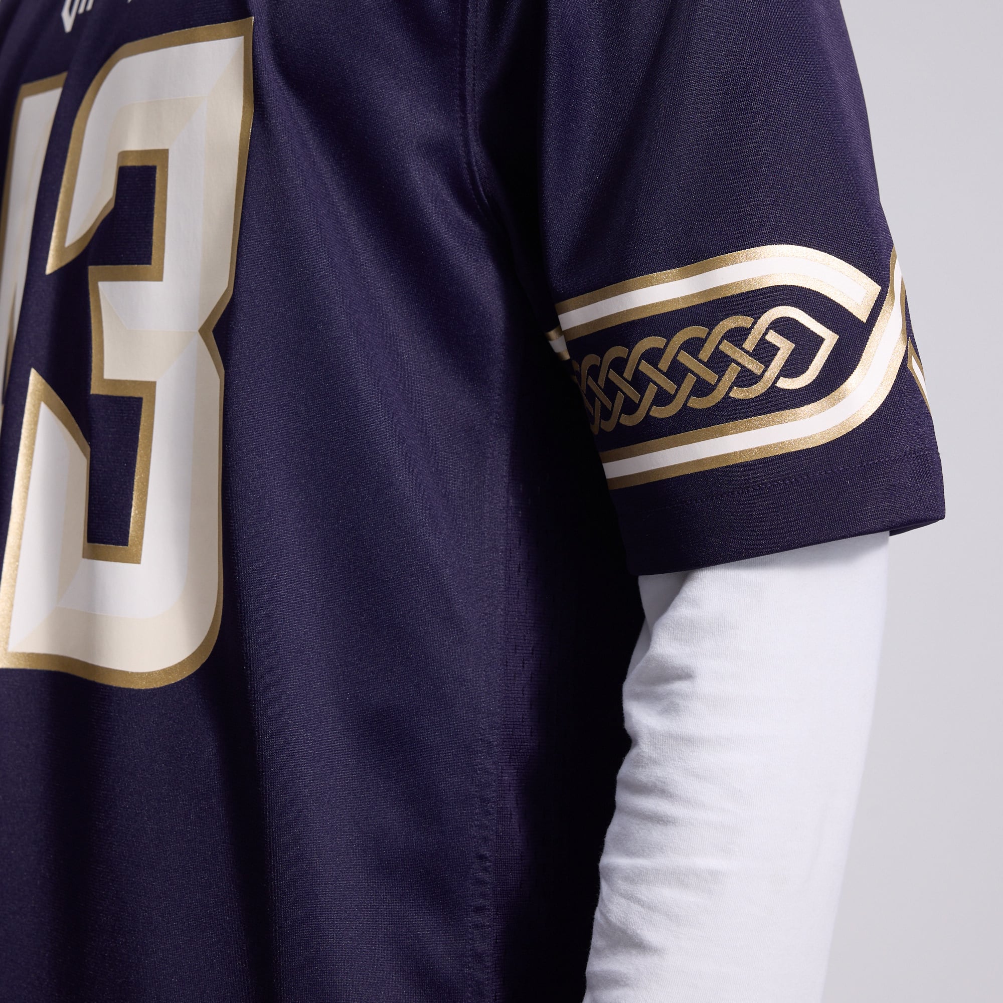 Maillot de jeu Nike Andrew Van Ginkel pour homme, violet, Minnesota Vikings, collection Rivalries 2026
