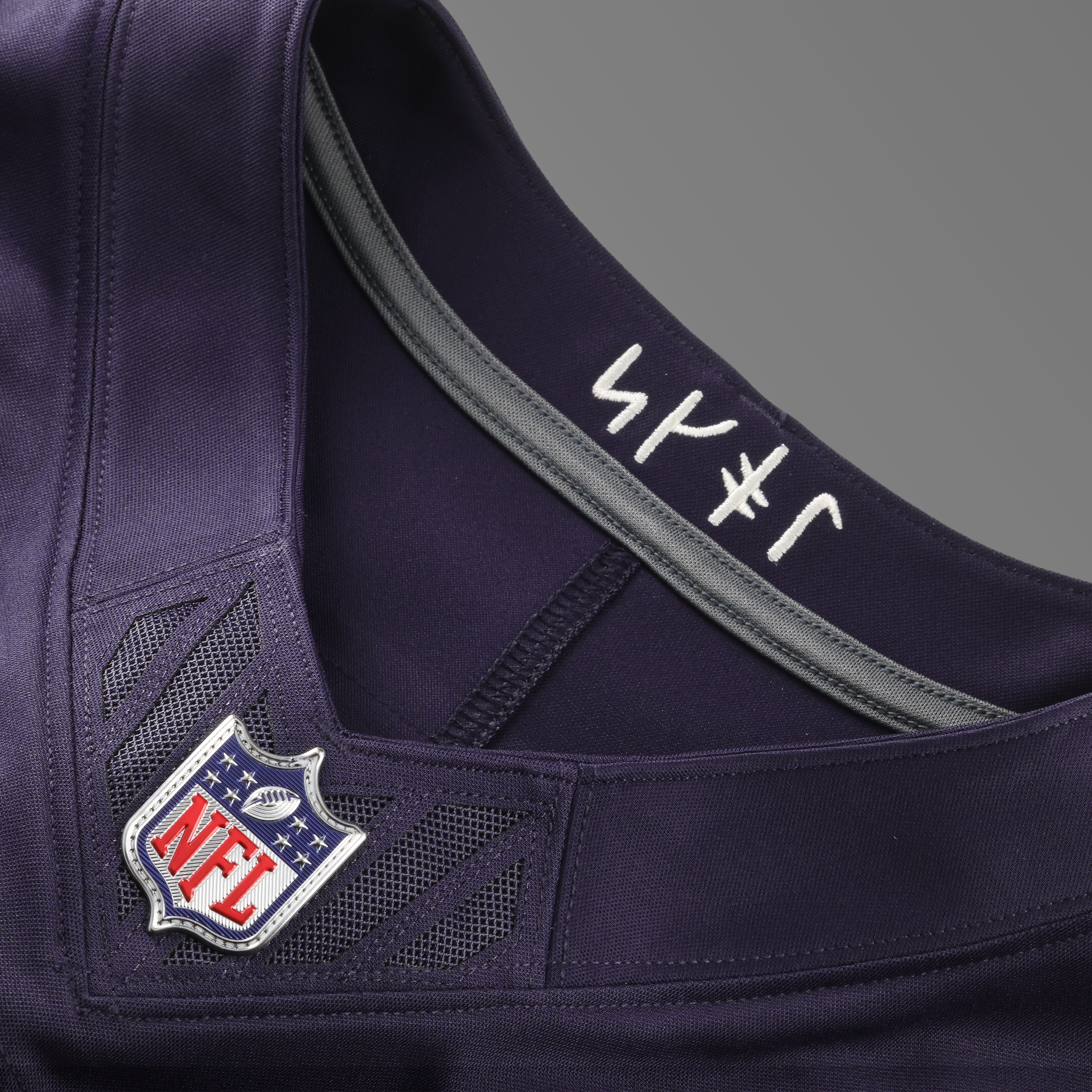 Men's Nike Andrew Van Ginkel Purple Minnesota Vikings 2026 Rivalries Collection Stitched Limited Jersey