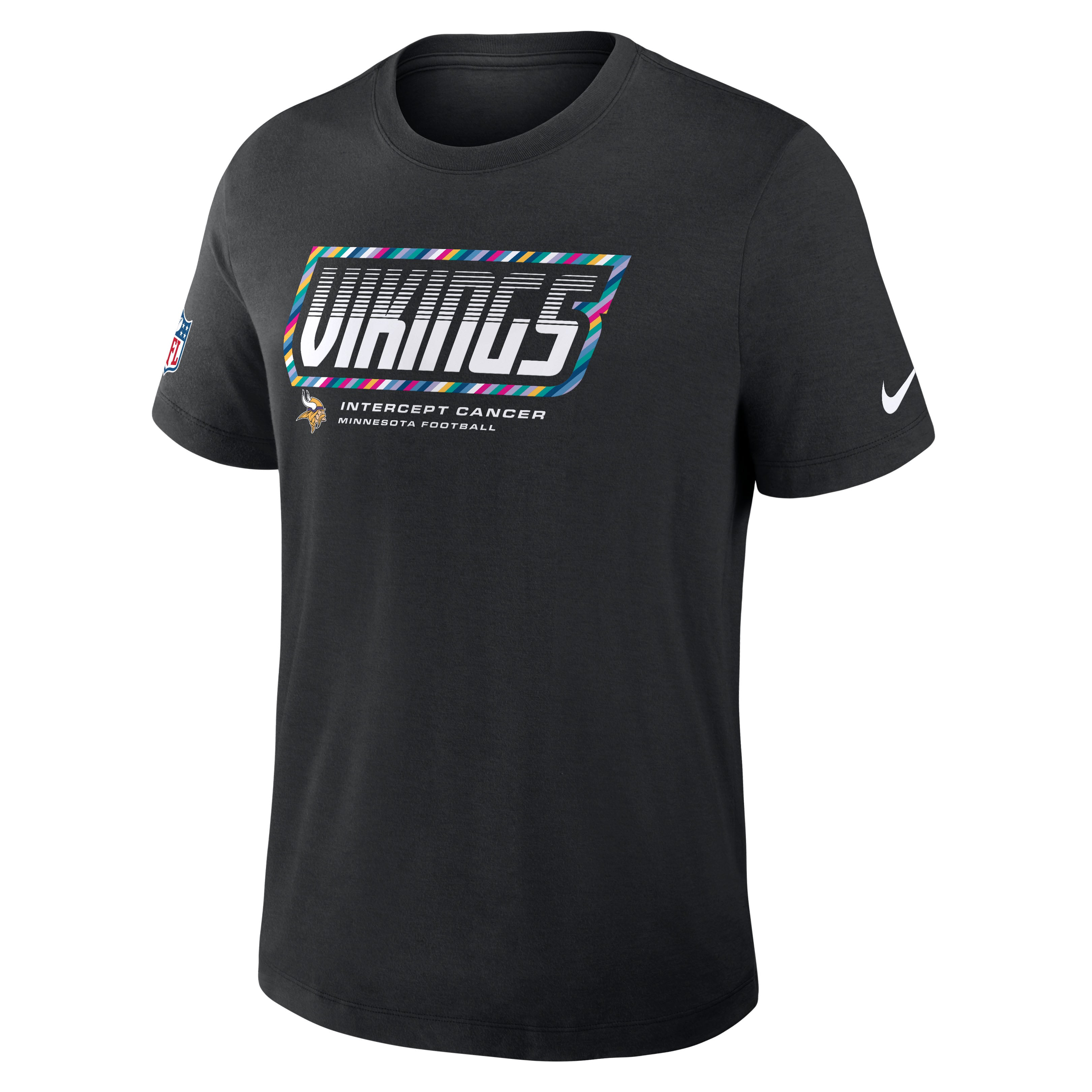 Men's Nike Minnesota Vikings 2026 NFL Crucial Catch Tri-Blend Dri-FIT T-Shirt