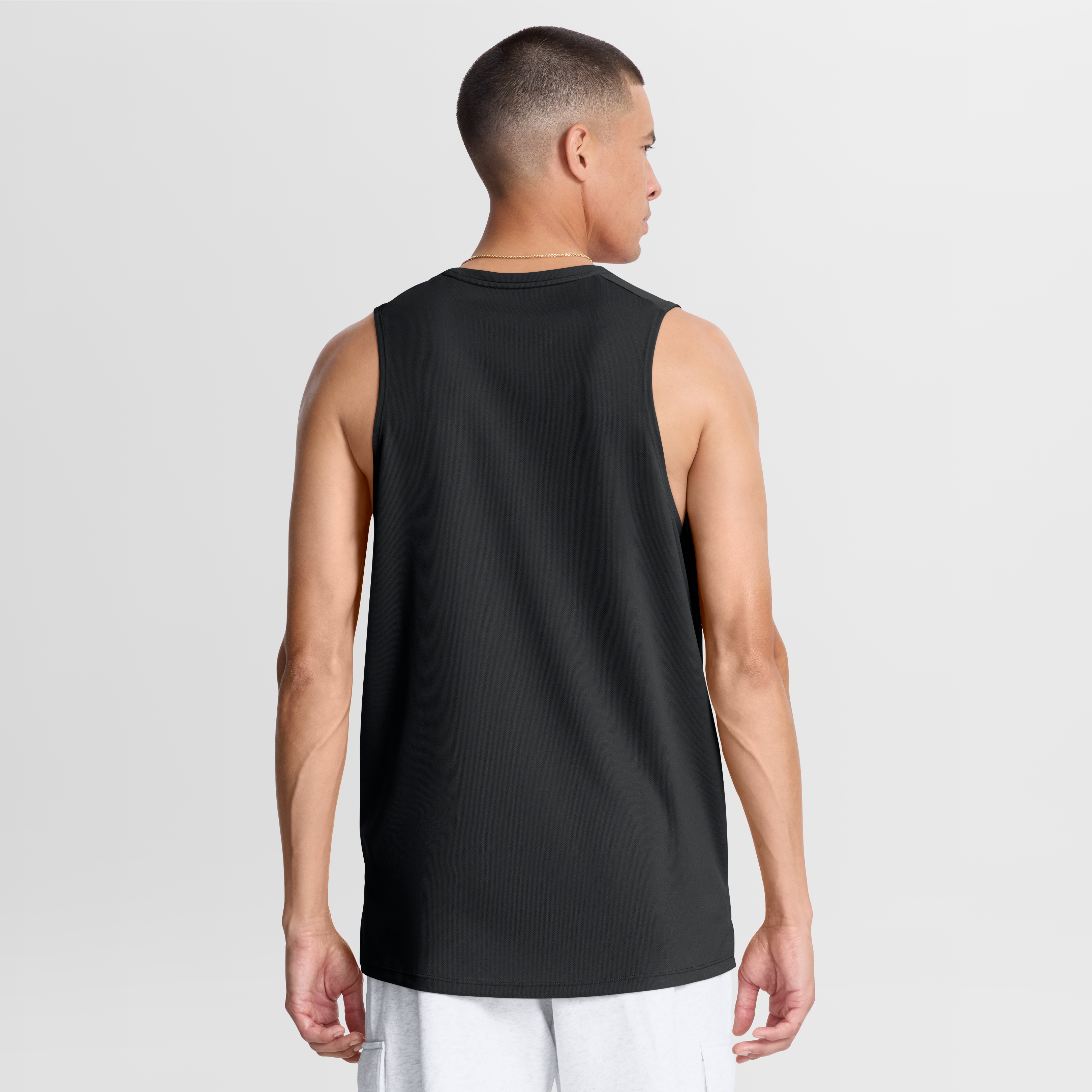 Men's Nike Black Minnesota Vikings Kickoff Miler Dri-FIT Tank Top