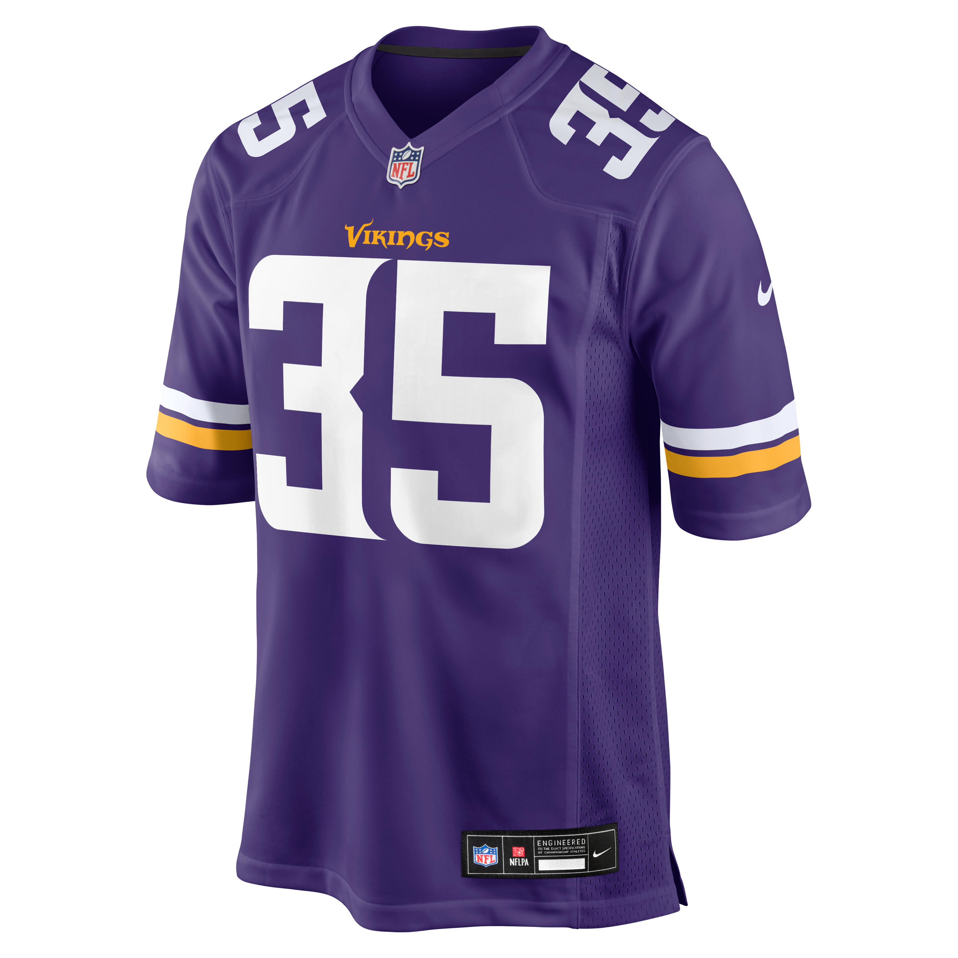 Men's Nike Bryce Phillips Purple Minnesota Vikings Team Game Jersey