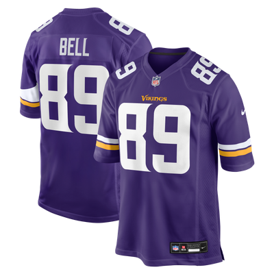Dillon Bell Minnesota Vikings Nike Team Game Jersey - Purple