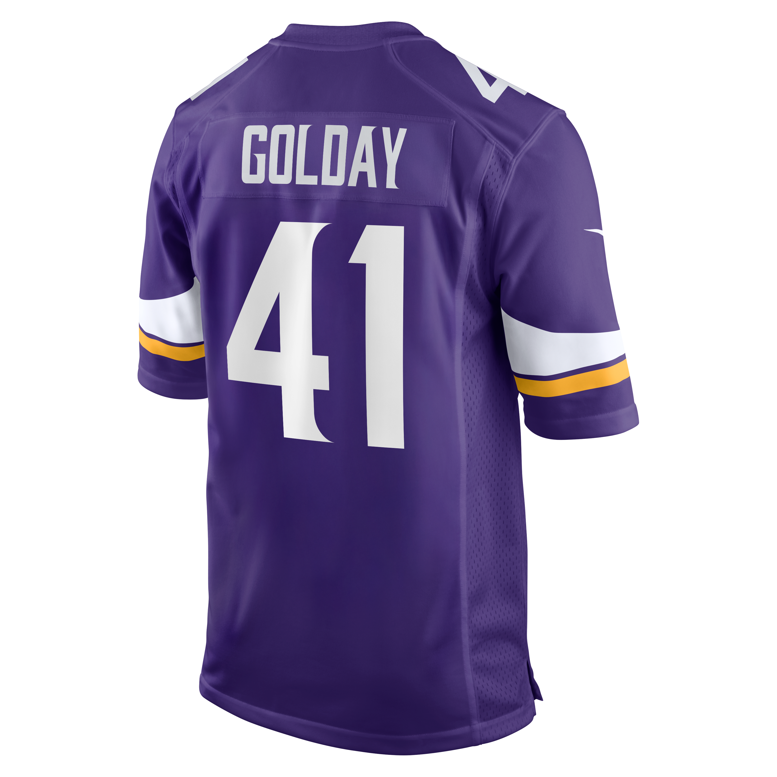 Maillot de match Nike Jake Golday violet des Vikings du Minnesota pour homme