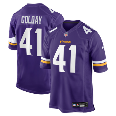 Jake Golday Minnesota Vikings Nike Team Game Jersey - Purple