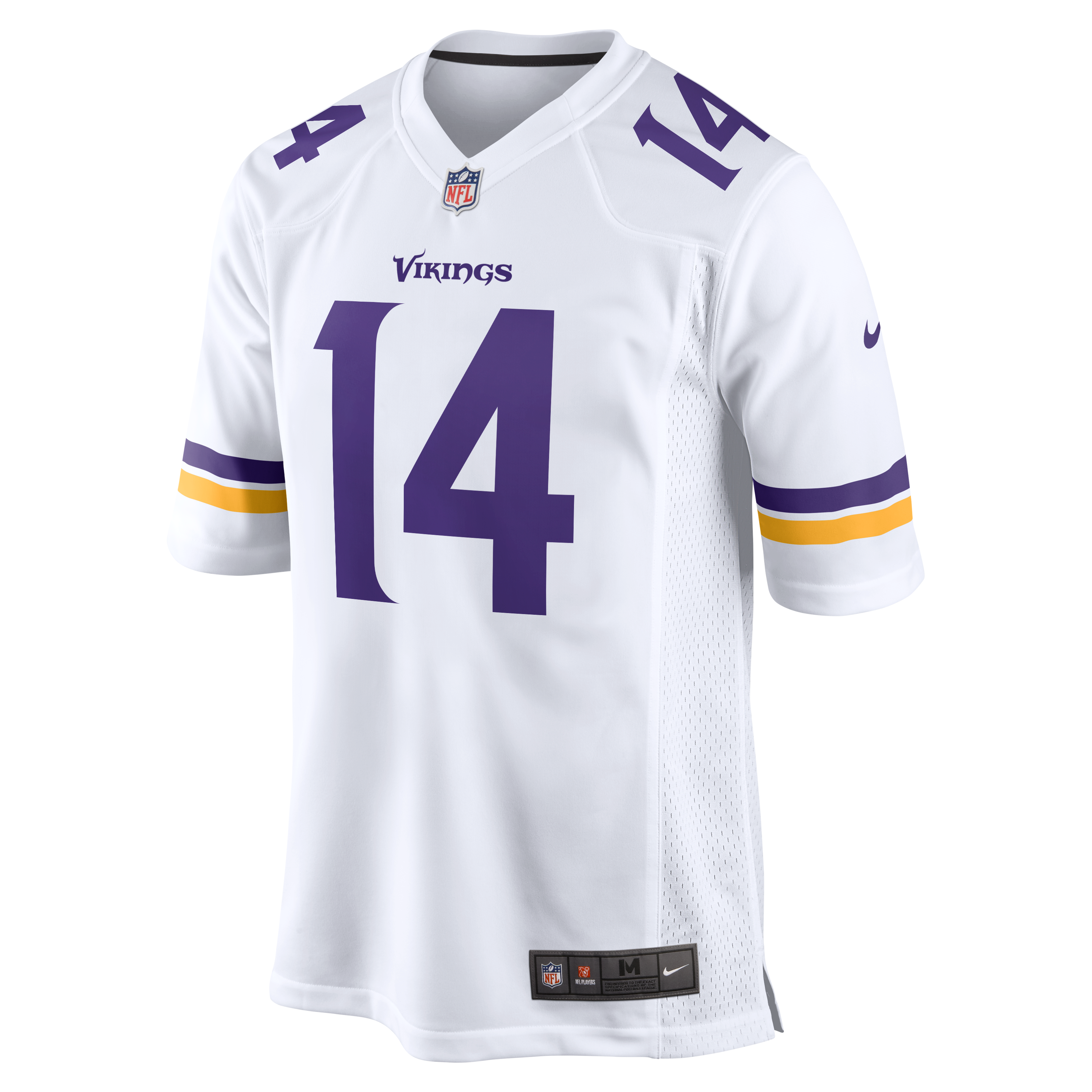 Maillot de match Nike Jauan Jennings blanc Minnesota Vikings pour homme