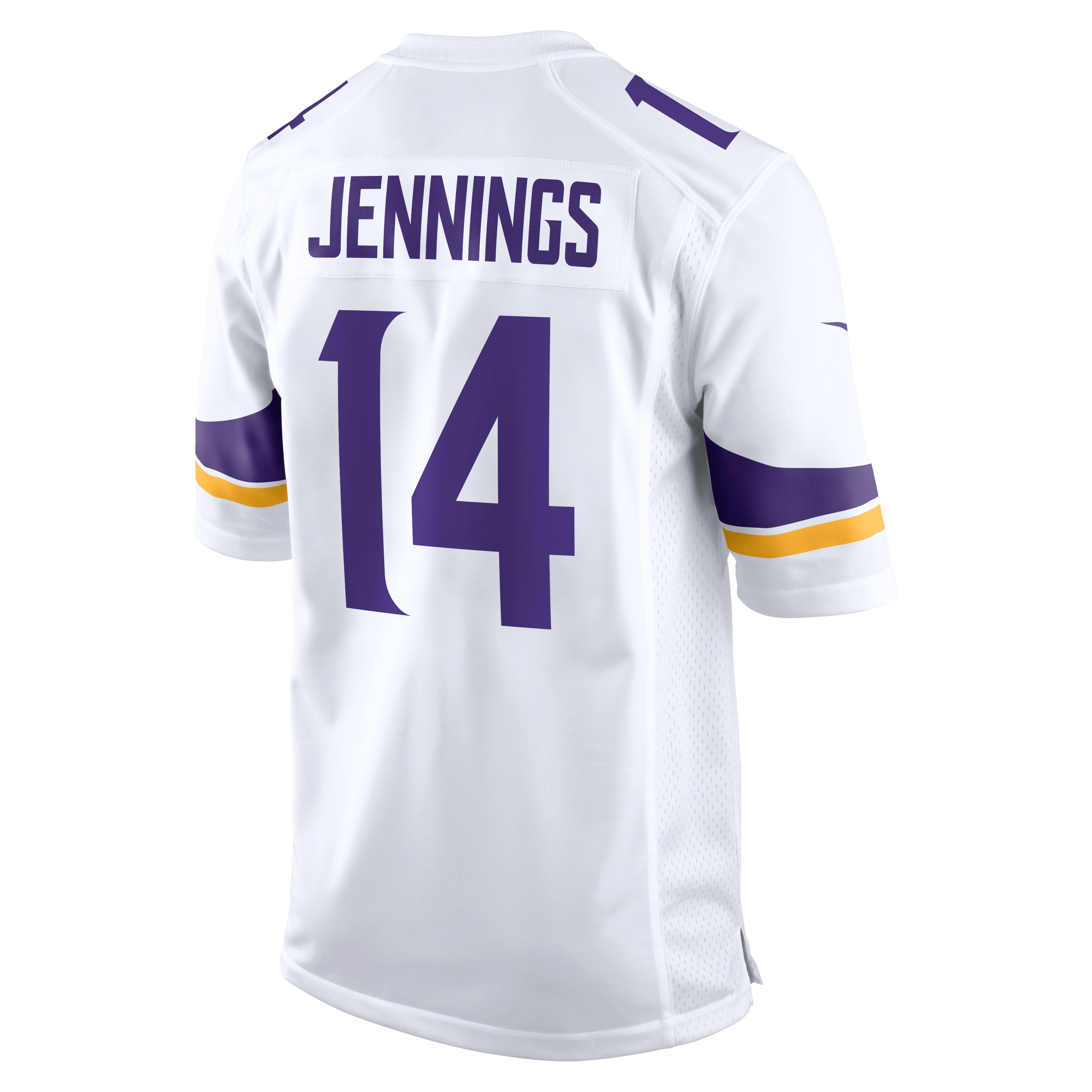 Maillot de match Nike Jauan Jennings blanc Minnesota Vikings pour homme