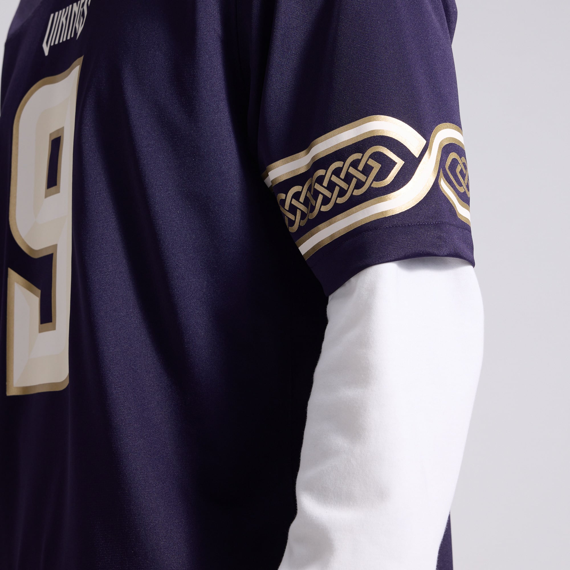 Men's Nike J.J. McCarthy Purple Minnesota Vikings 2026 Rivalries Collection Game Jersey