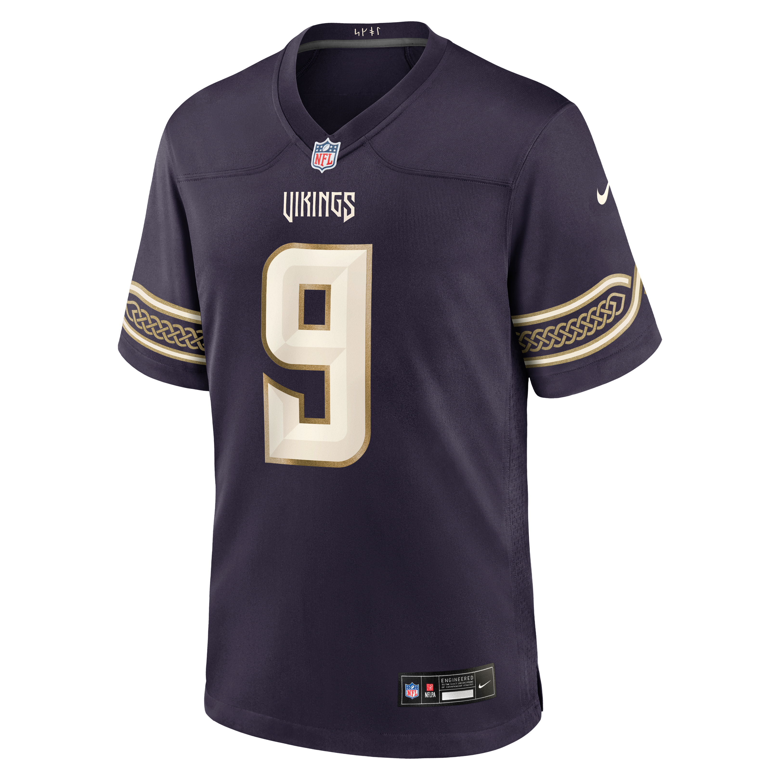Men's Nike J.J. McCarthy Purple Minnesota Vikings 2026 Rivalries Collection Game Jersey