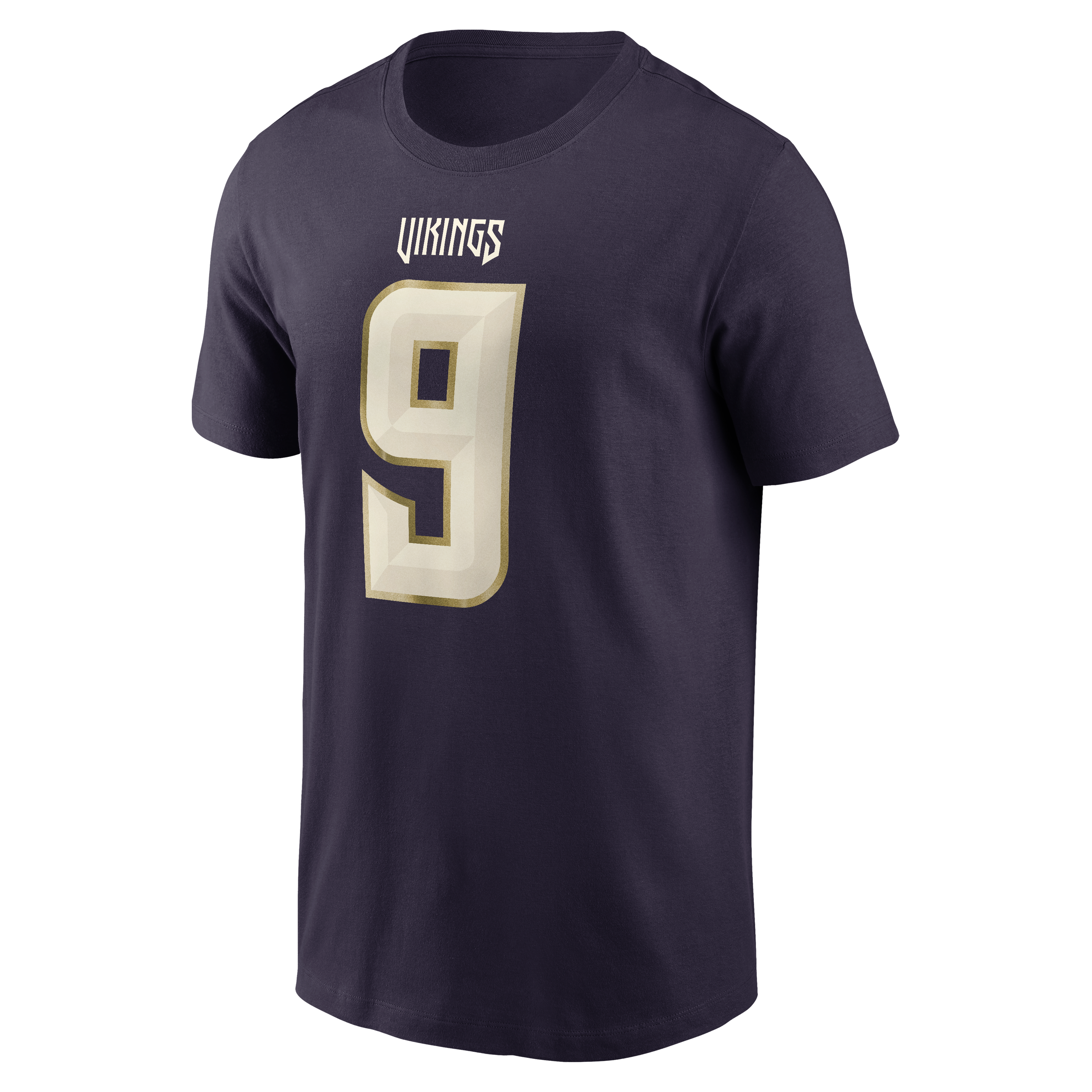 Men's Nike J.J. McCarthy Purple Minnesota Vikings 2026 Rivalries Collection Player Name & Number T-Shirt