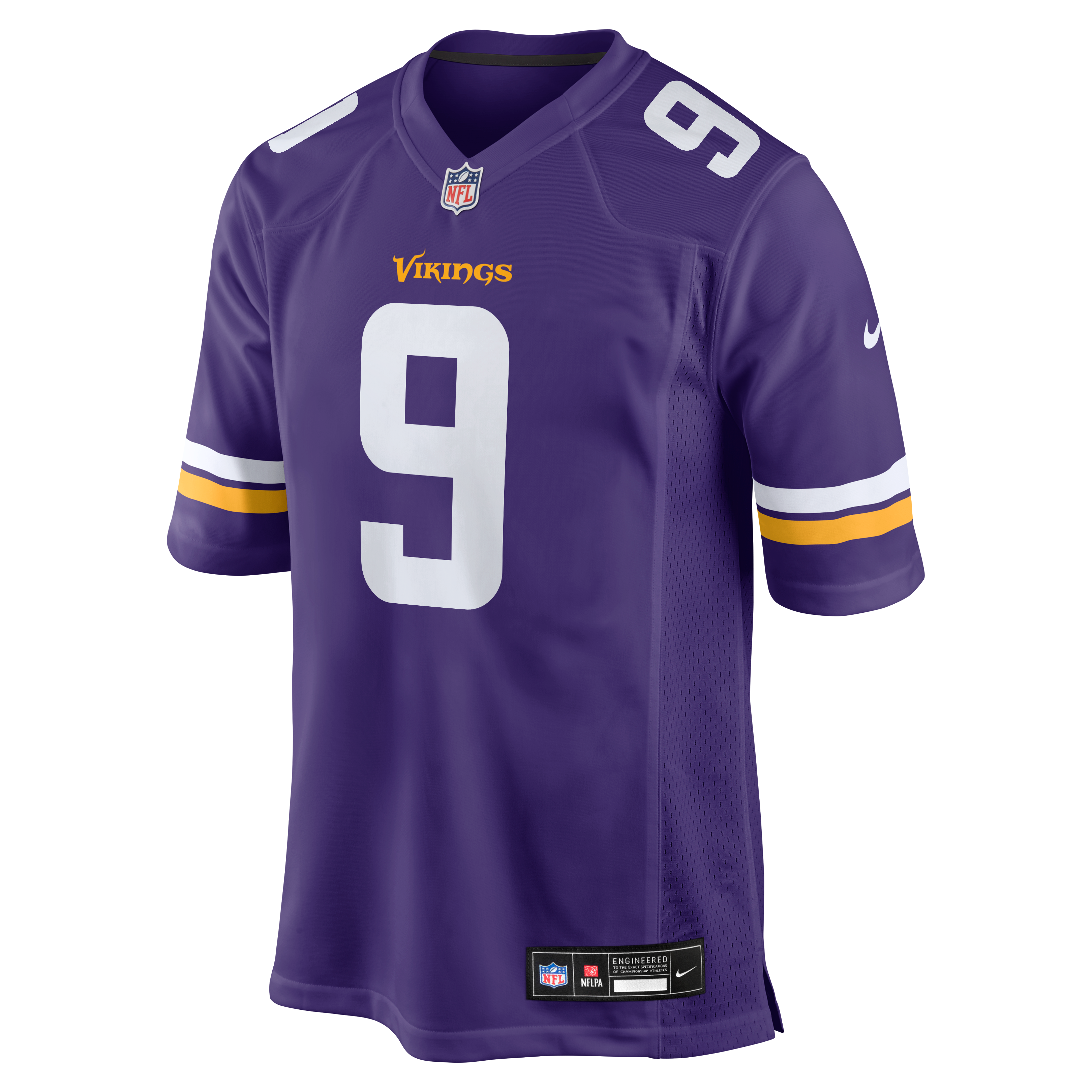 Men's Nike J.J. McCarthy Purple Minnesota Vikings Game Jersey
