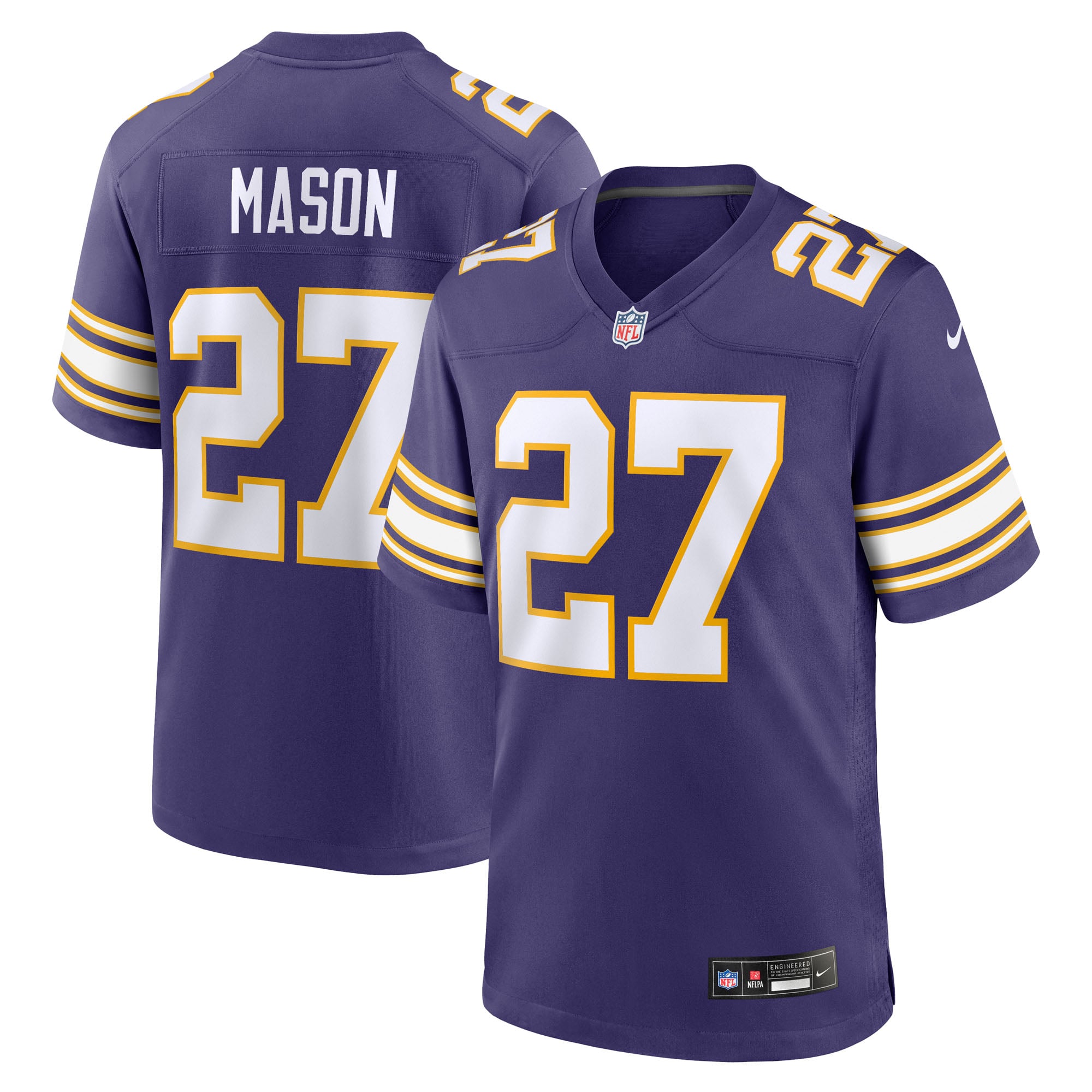 Maillot alternatif Nike Jordan Mason blanc Minnesota Vikings pour homme