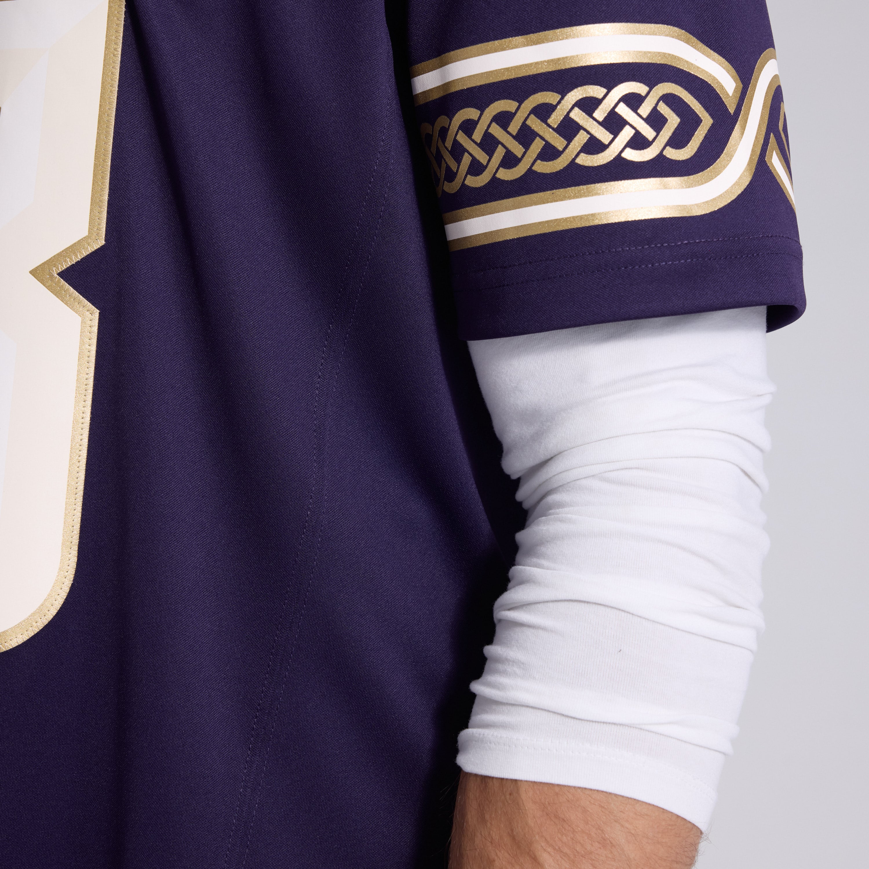 Men's Nike Justin Jefferson Purple Minnesota Vikings 2026 Rivalries Collection Stitched Limited Jersey