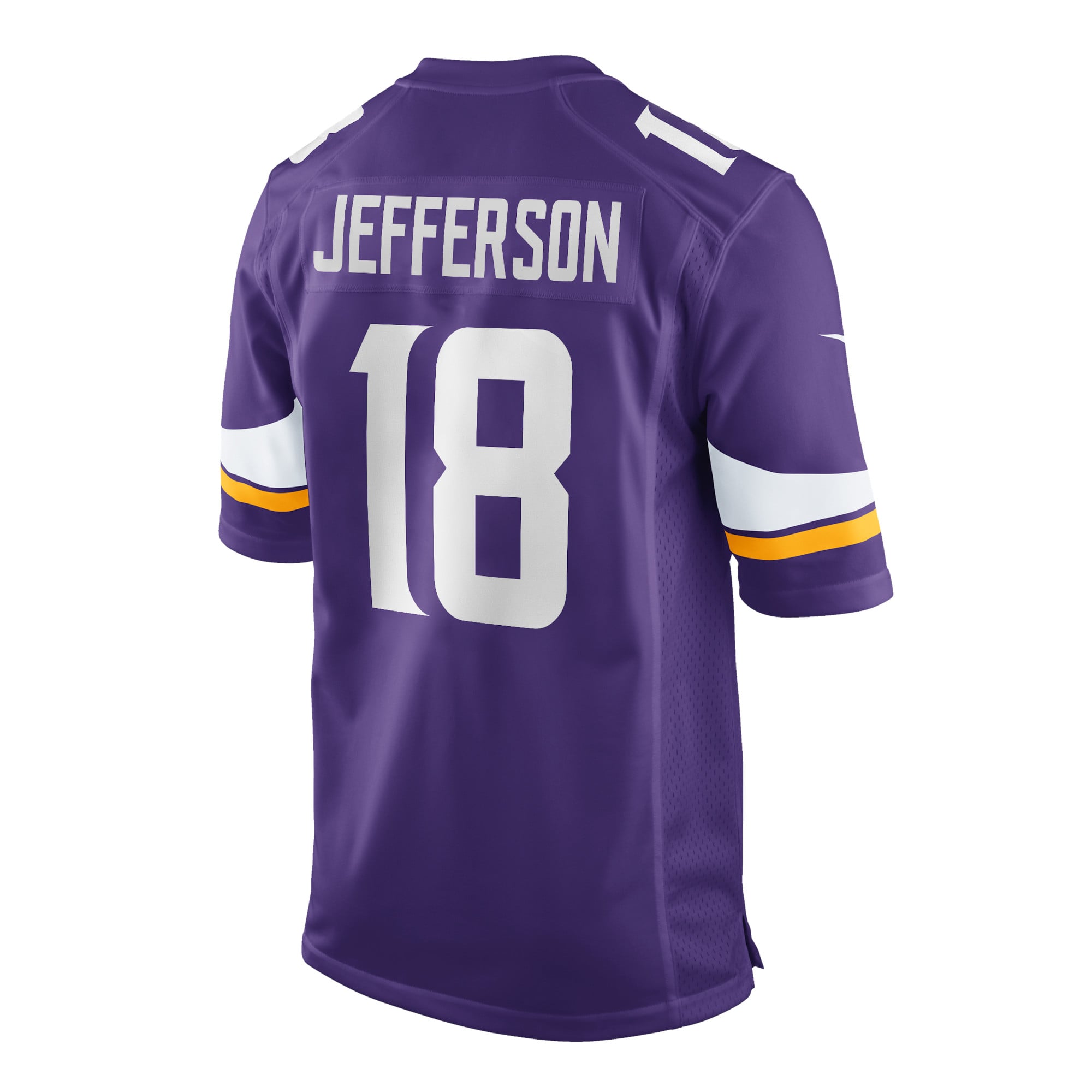 Maillot de match Nike Justin Jefferson violet Minnesota Vikings pour hommes