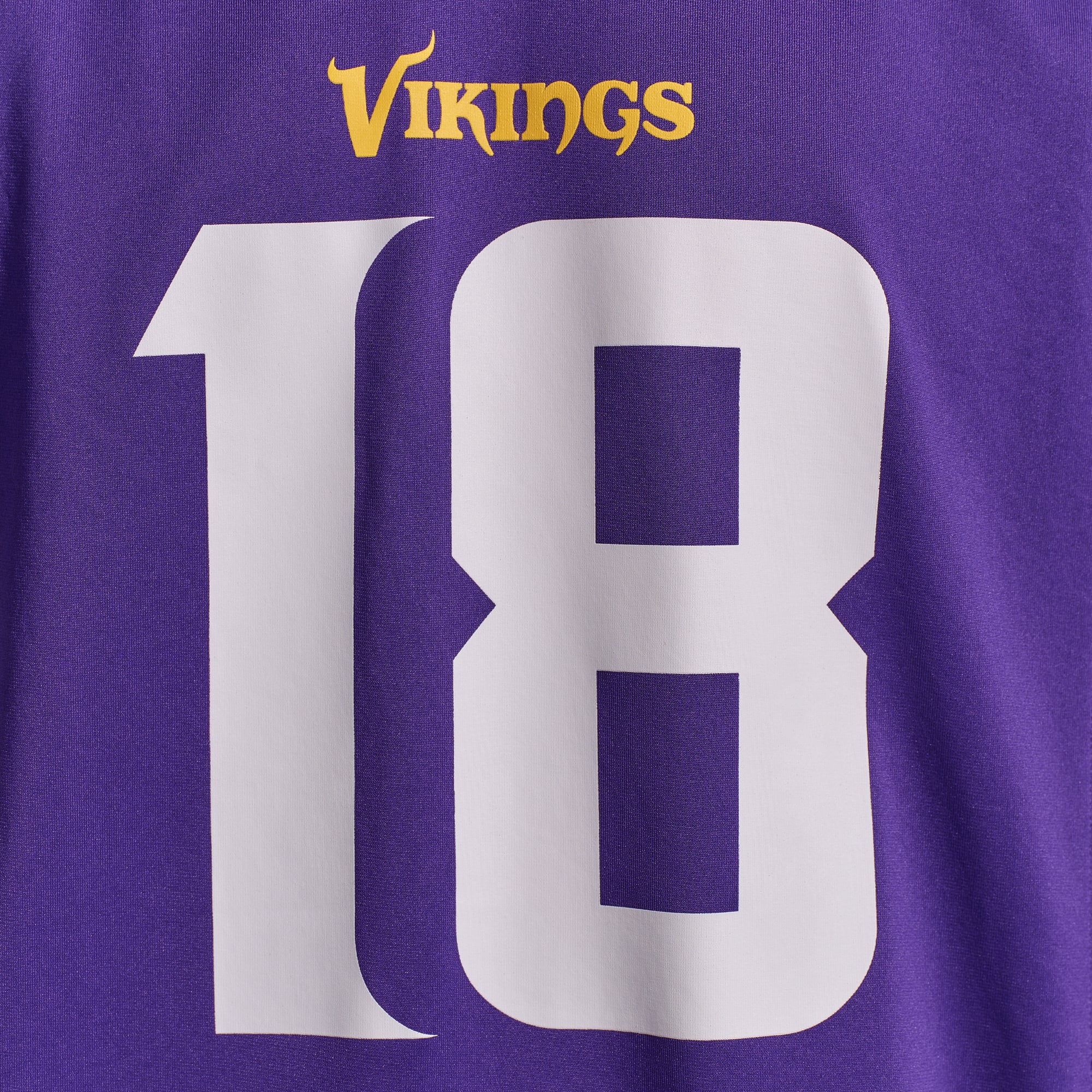 Maillot de match joueur Nike Justin Jefferson violet Minnesota Vikings pour hommes