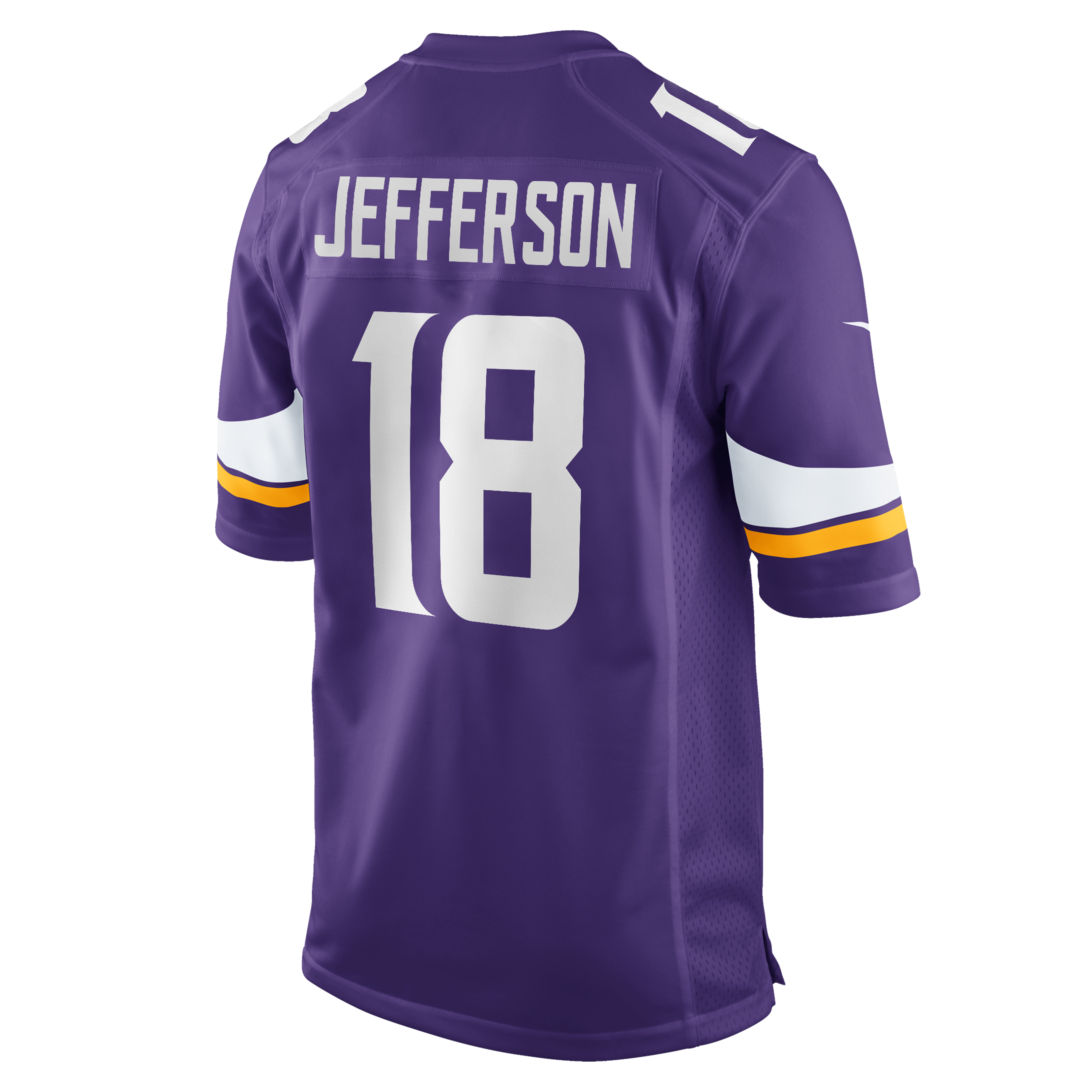 Maillot de match joueur Nike Justin Jefferson violet Minnesota Vikings pour hommes