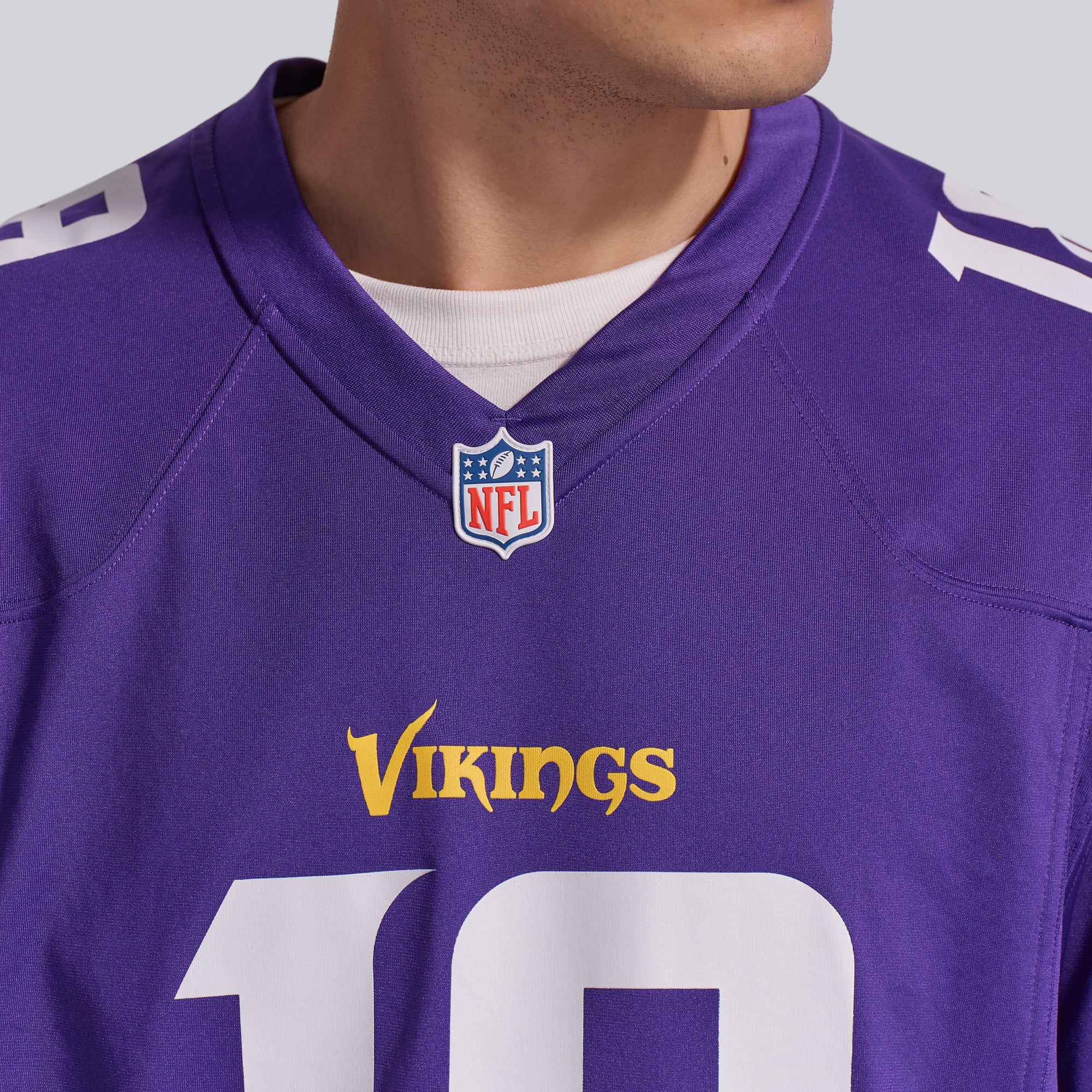 Maillot de match joueur Nike Justin Jefferson violet Minnesota Vikings pour hommes