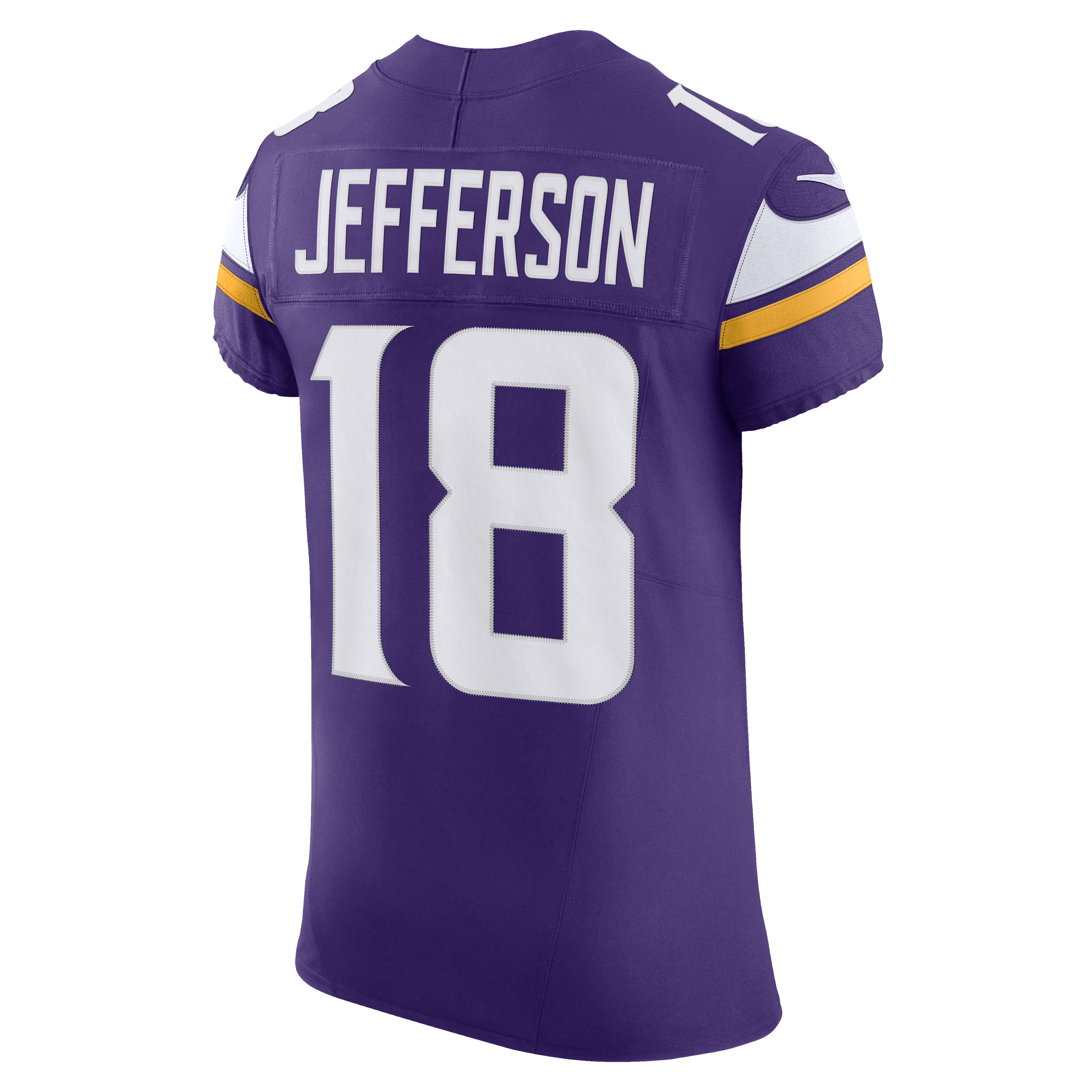 Maillot Nike Justin Jefferson violet Minnesota Vikings Team Vapor F.U.S.E. Elite pour homme