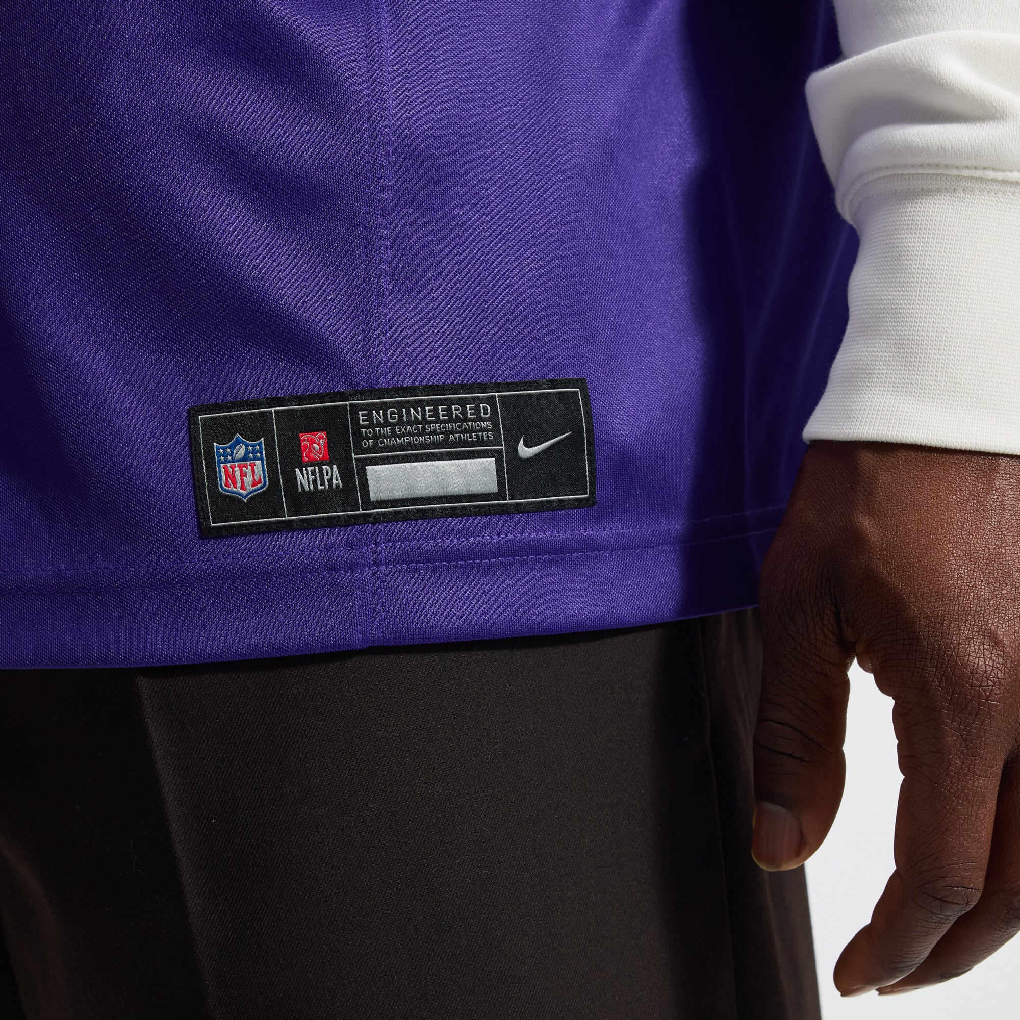 Men's Nike Justin Jefferson Purple Minnesota Vikings Team Vapor F.U.S.E. Stitched Limited Jersey