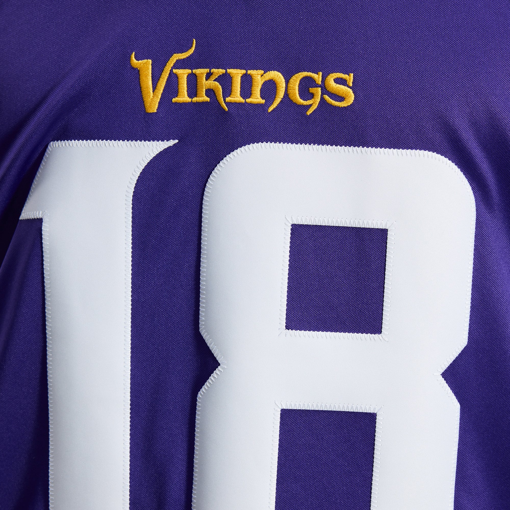 Men's Nike Justin Jefferson Purple Minnesota Vikings Team Vapor F.U.S.E. Stitched Limited Jersey