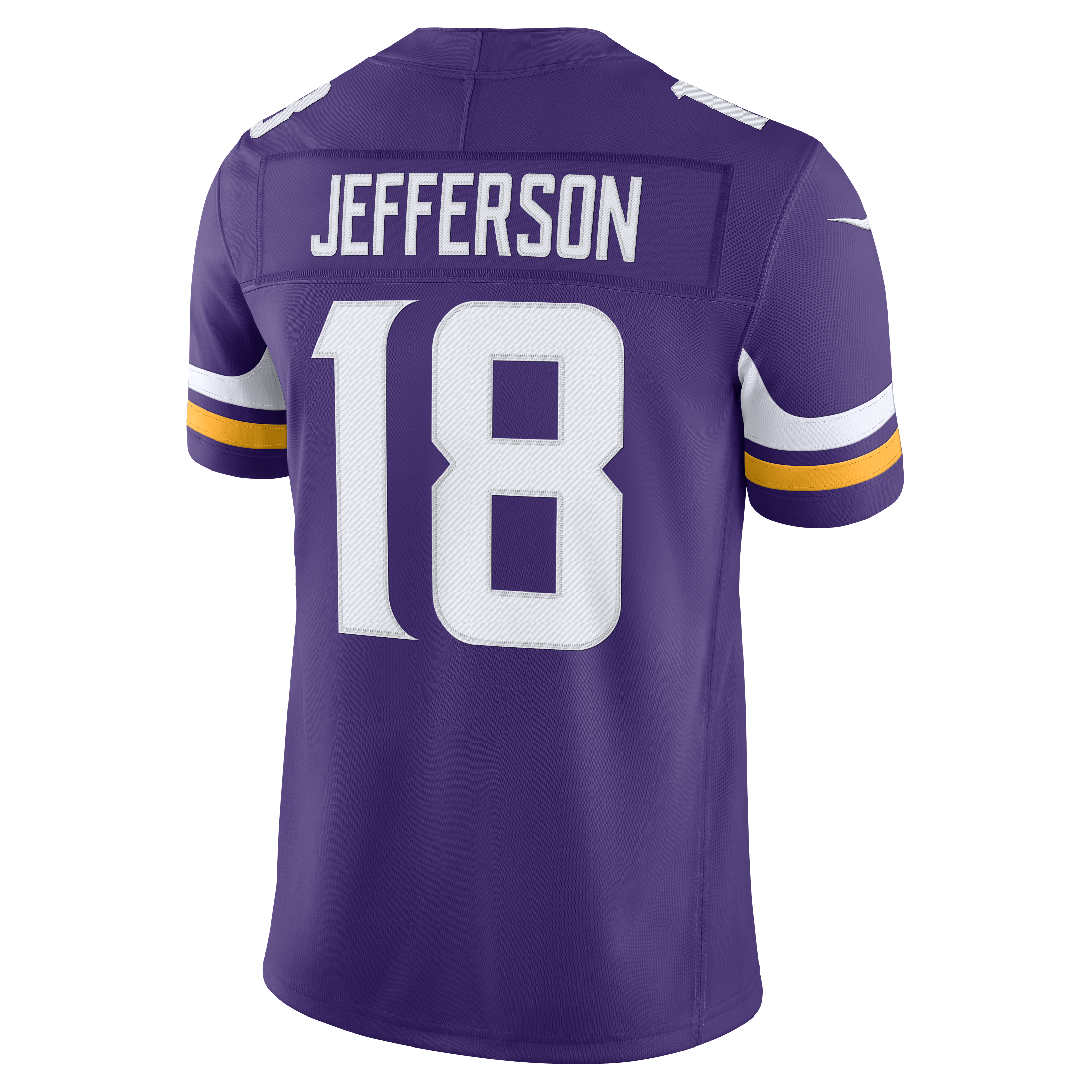 Men's Nike Justin Jefferson Purple Minnesota Vikings Team Vapor F.U.S.E. Stitched Limited Jersey