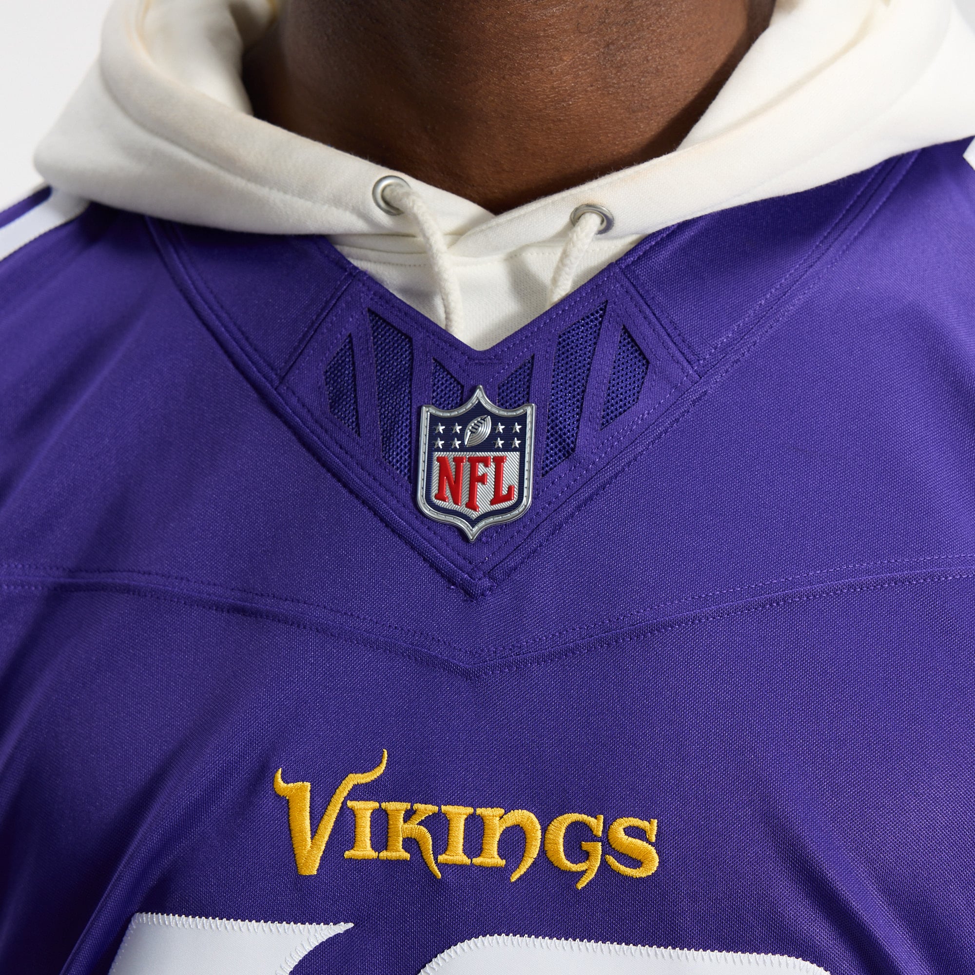 Men's Nike Justin Jefferson Purple Minnesota Vikings Team Vapor F.U.S.E. Stitched Limited Jersey