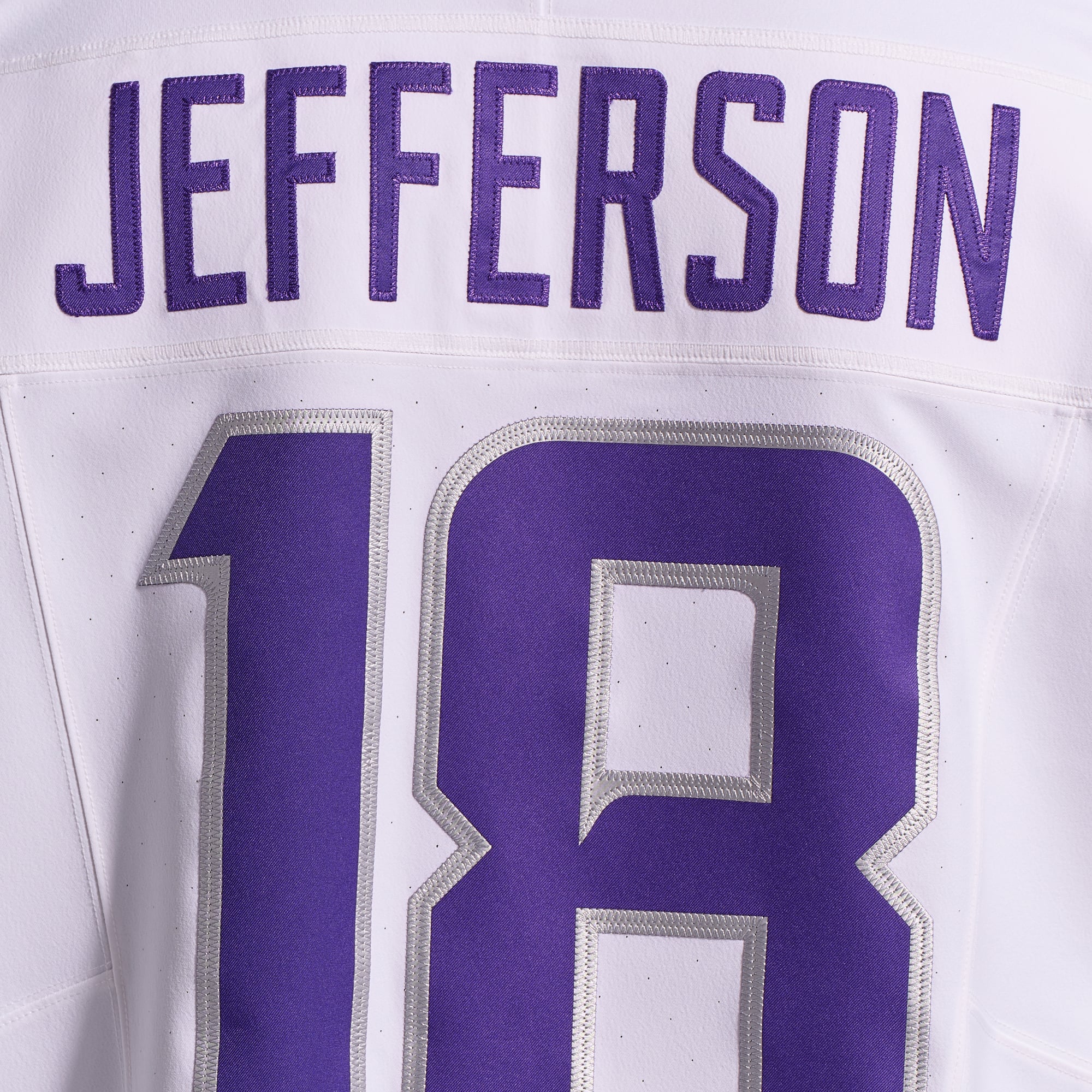 Nike Justin Jefferson Blanc Minnesota Vikings Alternate Vapor F.U.S.E. Maillot de joueur d'élite