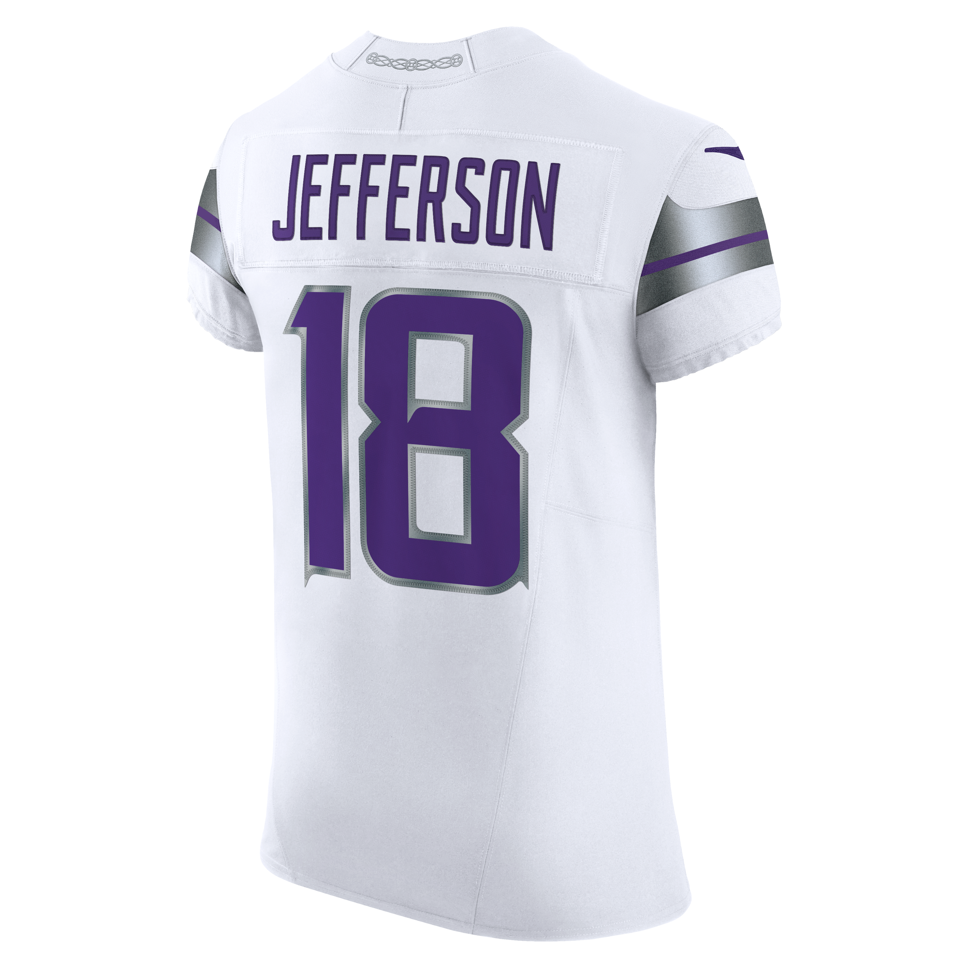 Nike Justin Jefferson Blanc Minnesota Vikings Alternate Vapor F.U.S.E. Maillot de joueur d'élite