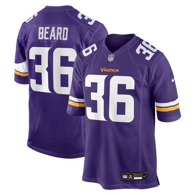 Maceo Beard-Aigret Minnesota Vikings Nike Team Game Jersey - Purple