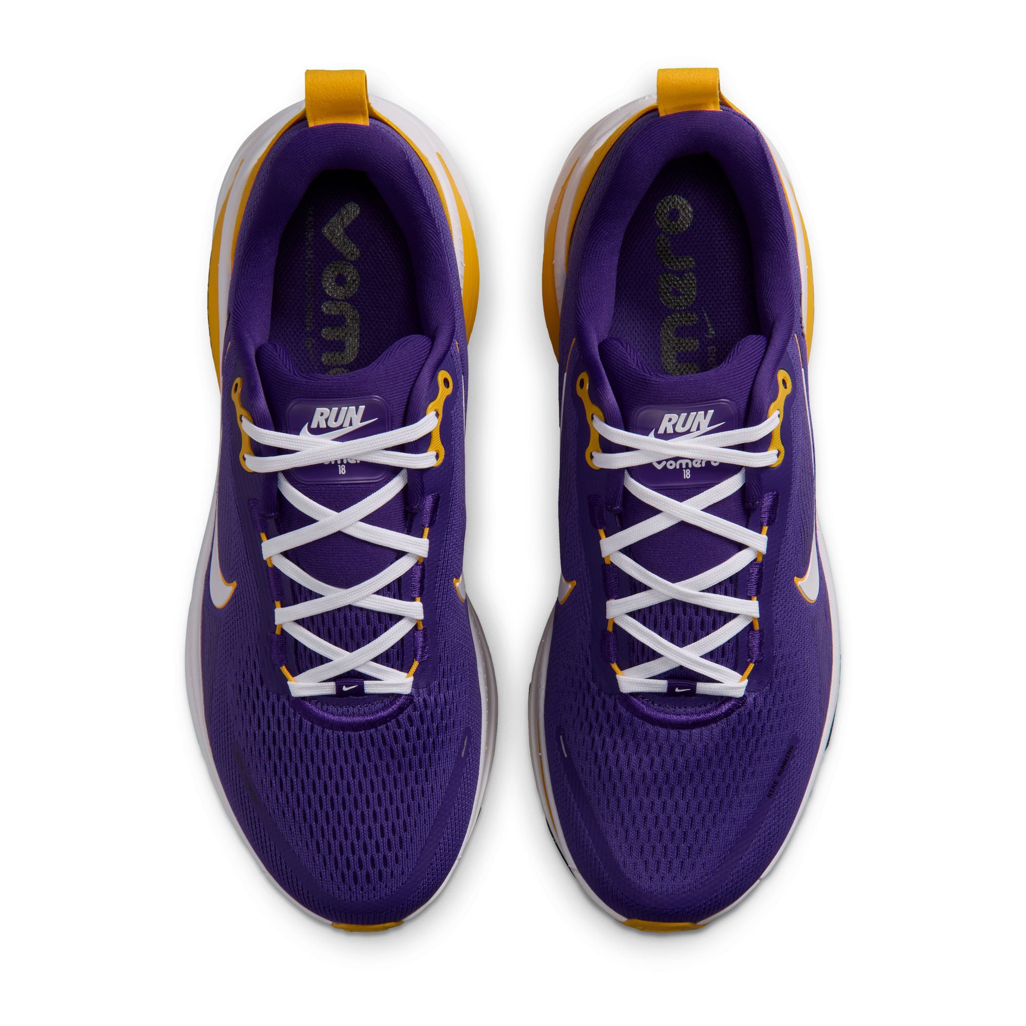 Men's Nike Minnesota Vikings Vomero 18 Running Shoes