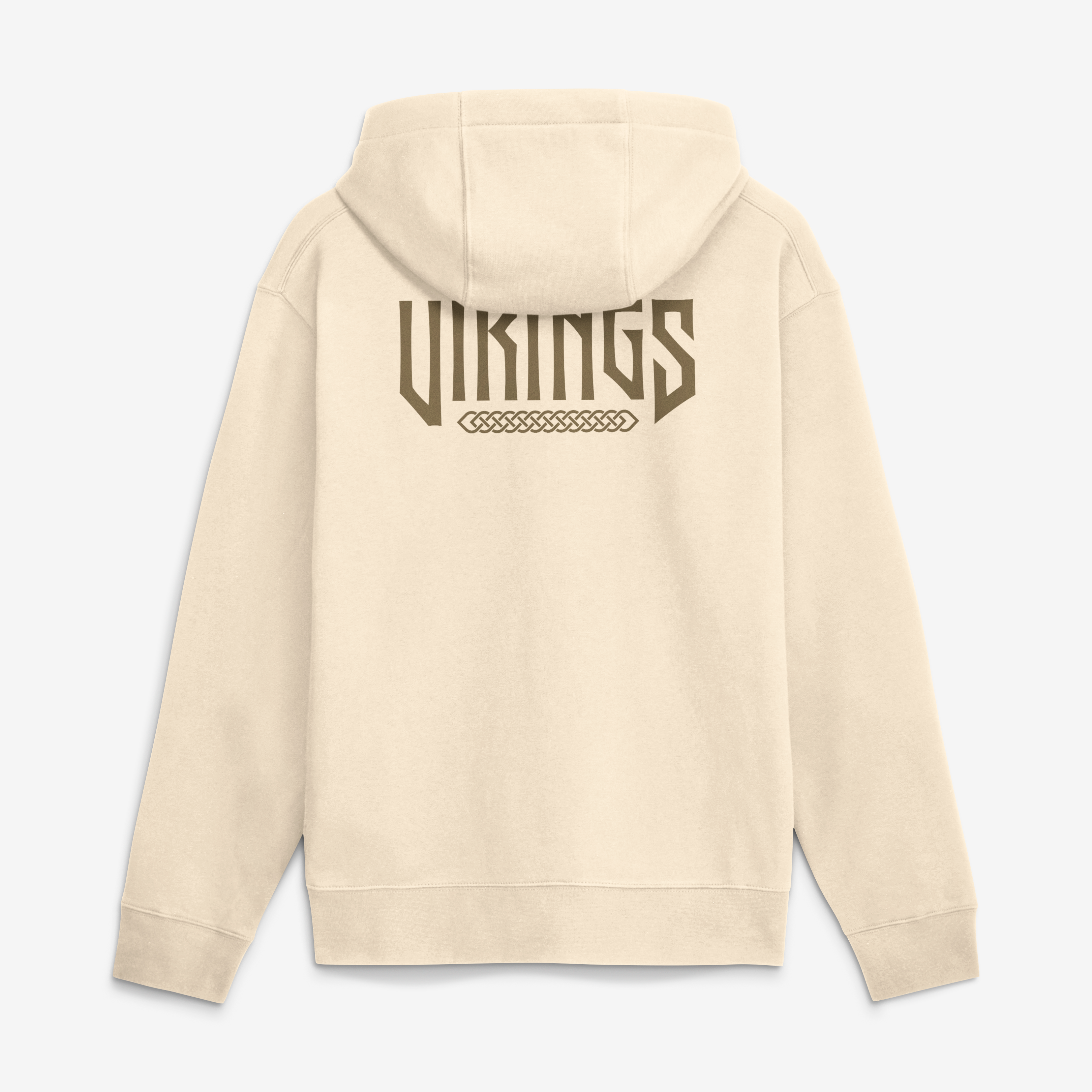 Men's Nike  Natural Minnesota Vikings Rivalries Collection Club Fleece Hoodie