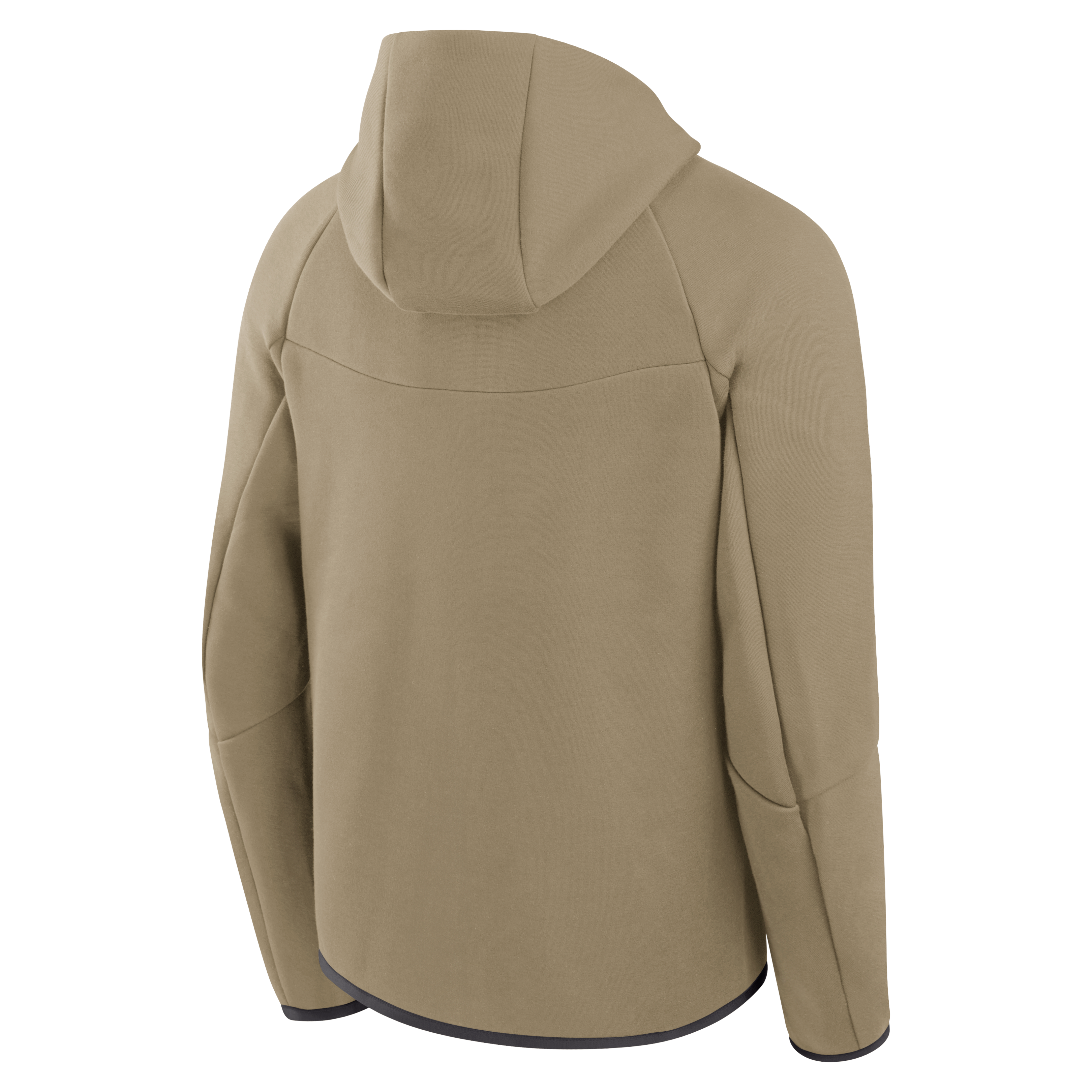 Men's Nike Olive Minnesota Vikings Tech Fleece Raglan Full-Zip Windrunner Hoodie