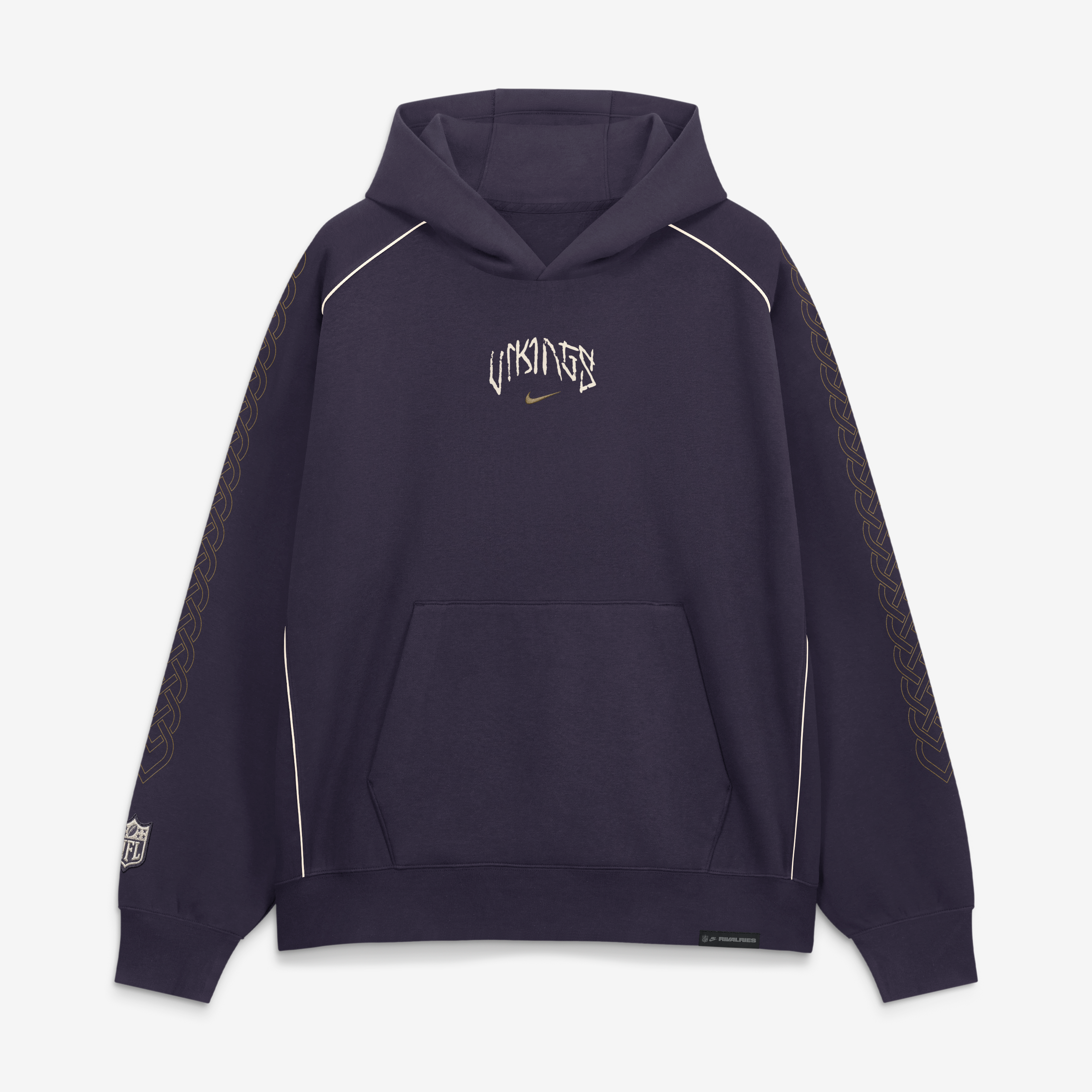 Sweat à capuche Nike Air violet Minnesota Vikings Collection 2026 pour homme