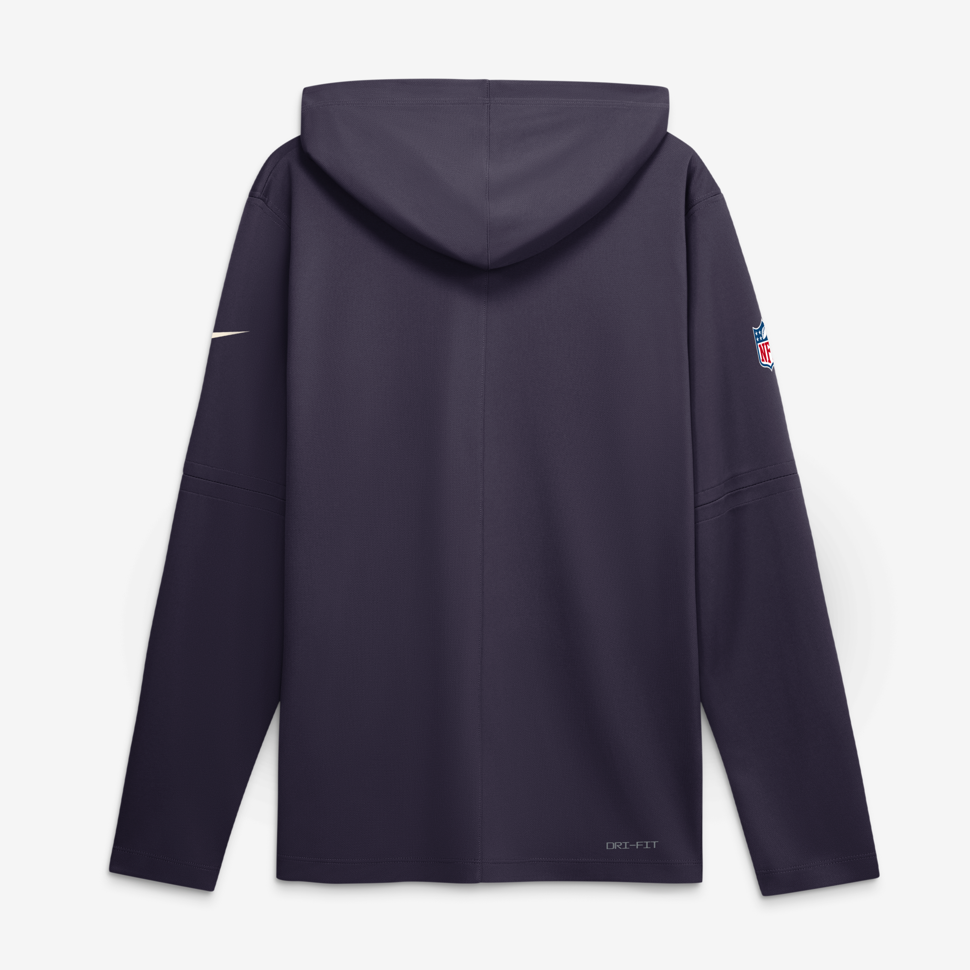 Men's Nike  Purple Minnesota Vikings 2026 Rivalries Collection Sideline Lightweight Hooded Long Sleeve Top