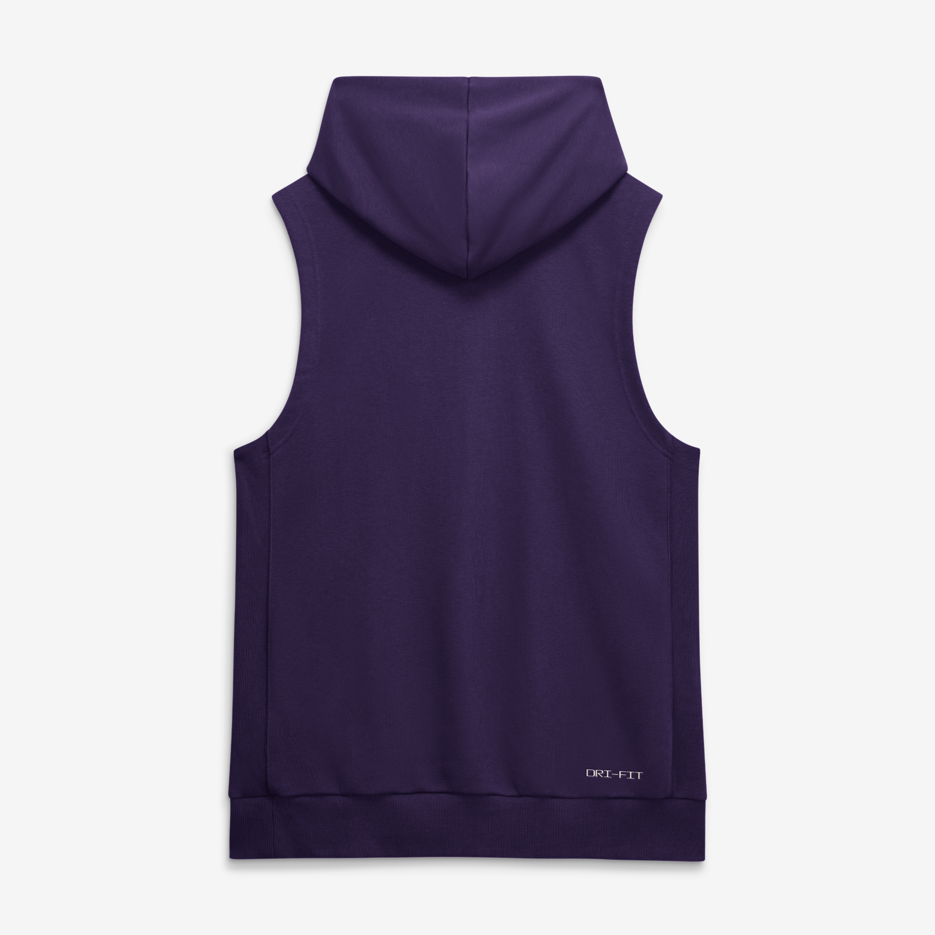 Sweat à capuche sans manches en polaire Nike pour homme, collection Rivalries 2026 des Vikings du Minnesota, violet.