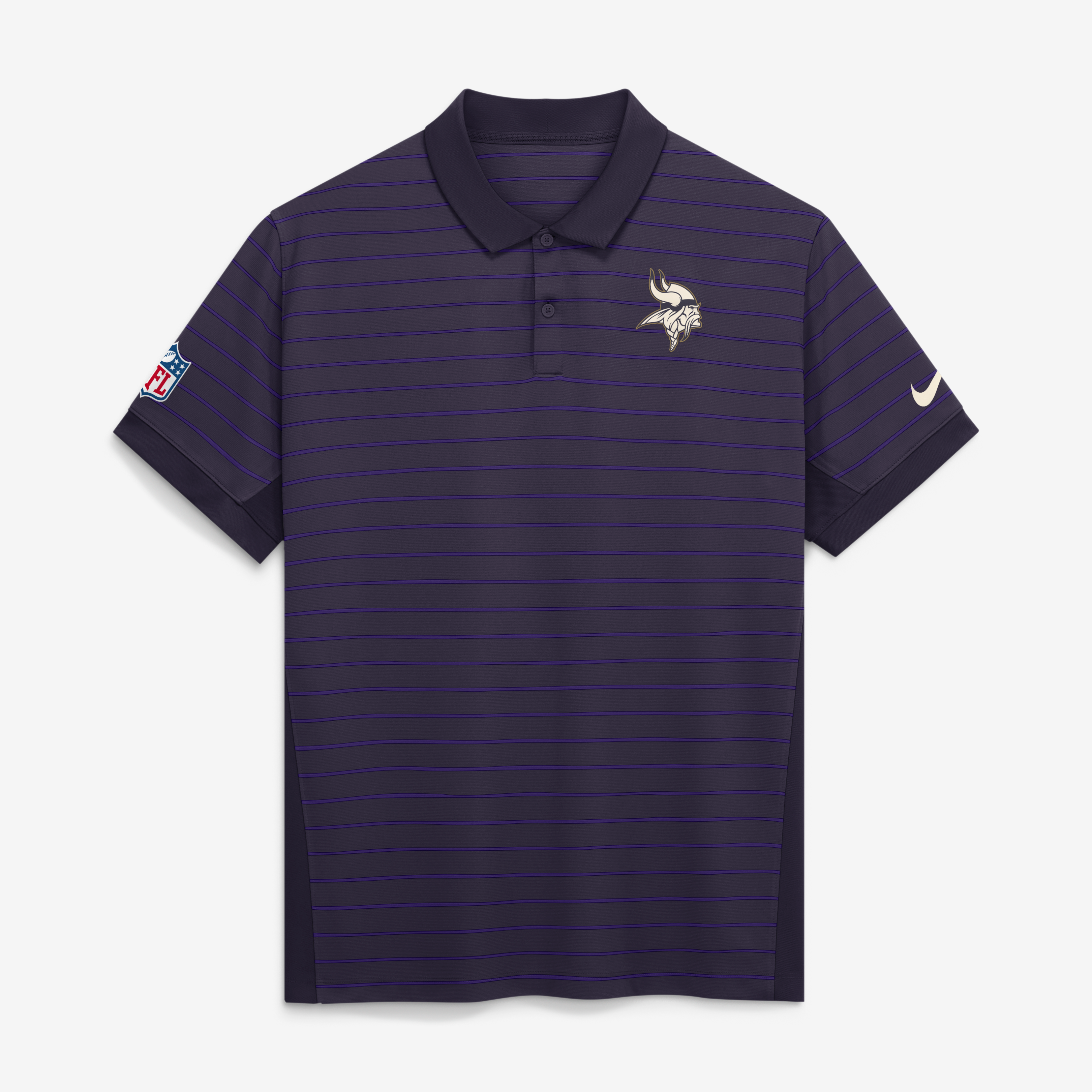 Men's Nike Purple Minnesota Vikings 2026 Rivalries Collection Sideline Victory Polo