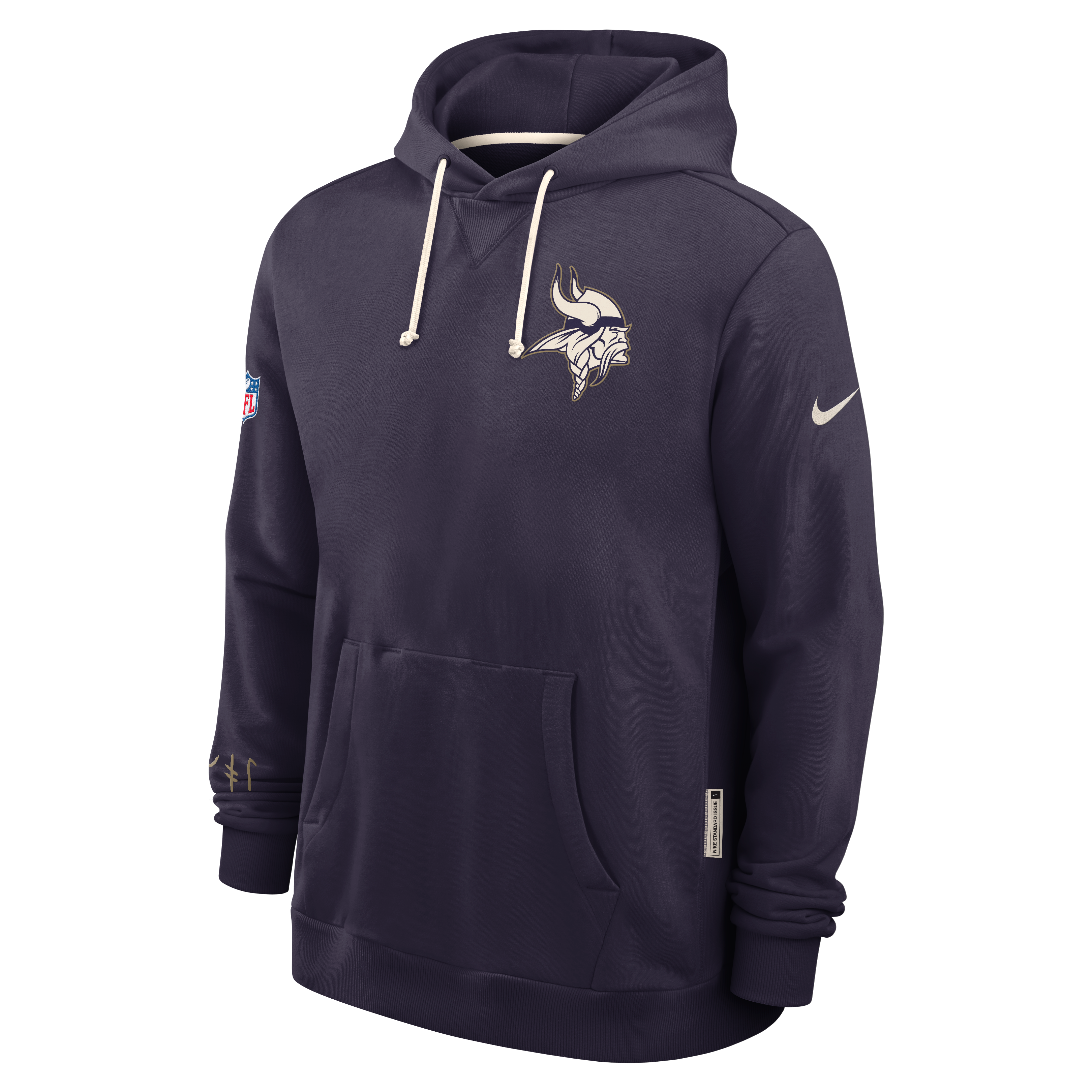 Men's Nike Purple Minnesota Vikings 2026 Rivalries Collection Standard Issue Sideline Pullover Hoodie